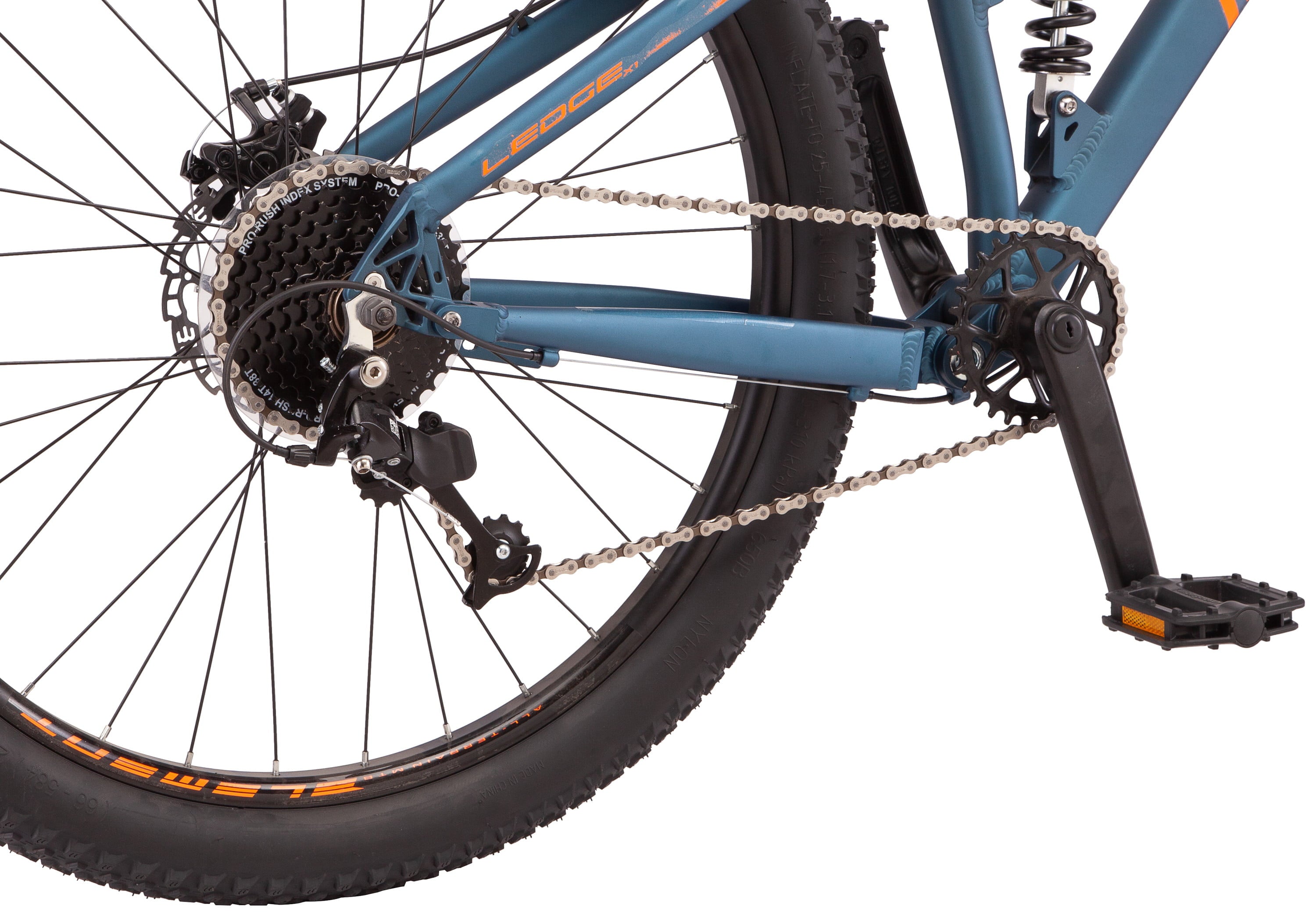 27.5 Ledge Mountain Bike. 7 Speeds. Teal