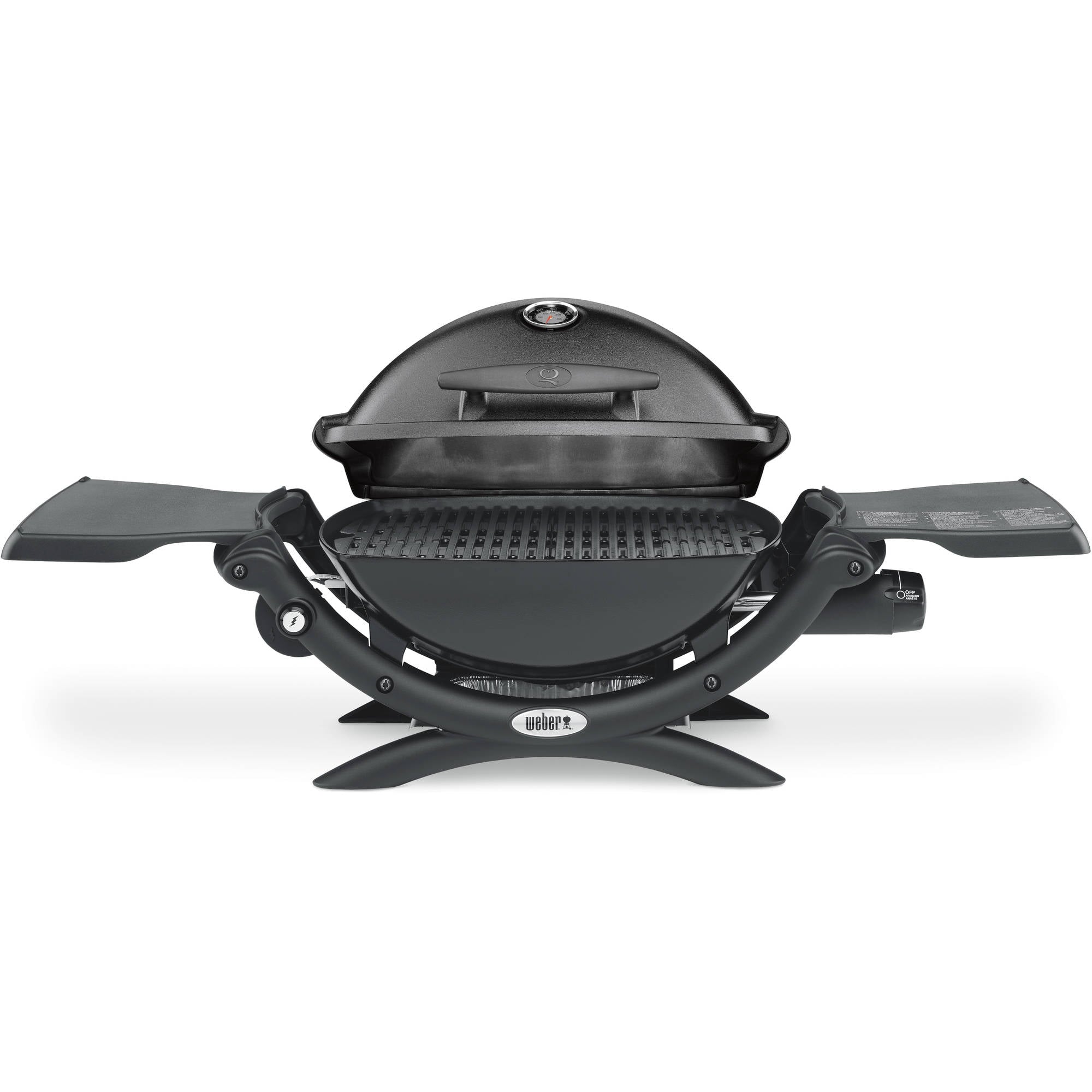 Q 1200 Portable Gas Grill. Black