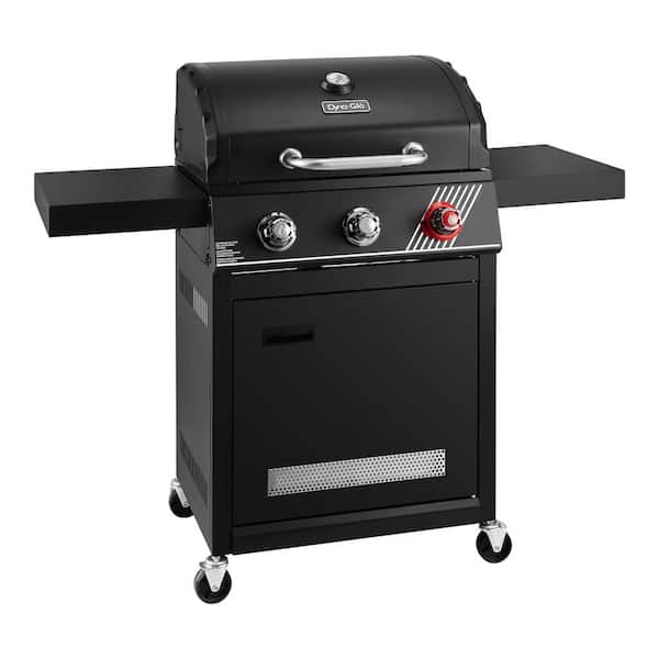 3-Burner Propane Gas Grill in Matte Black with TriVantage Multifunctional Cooking System