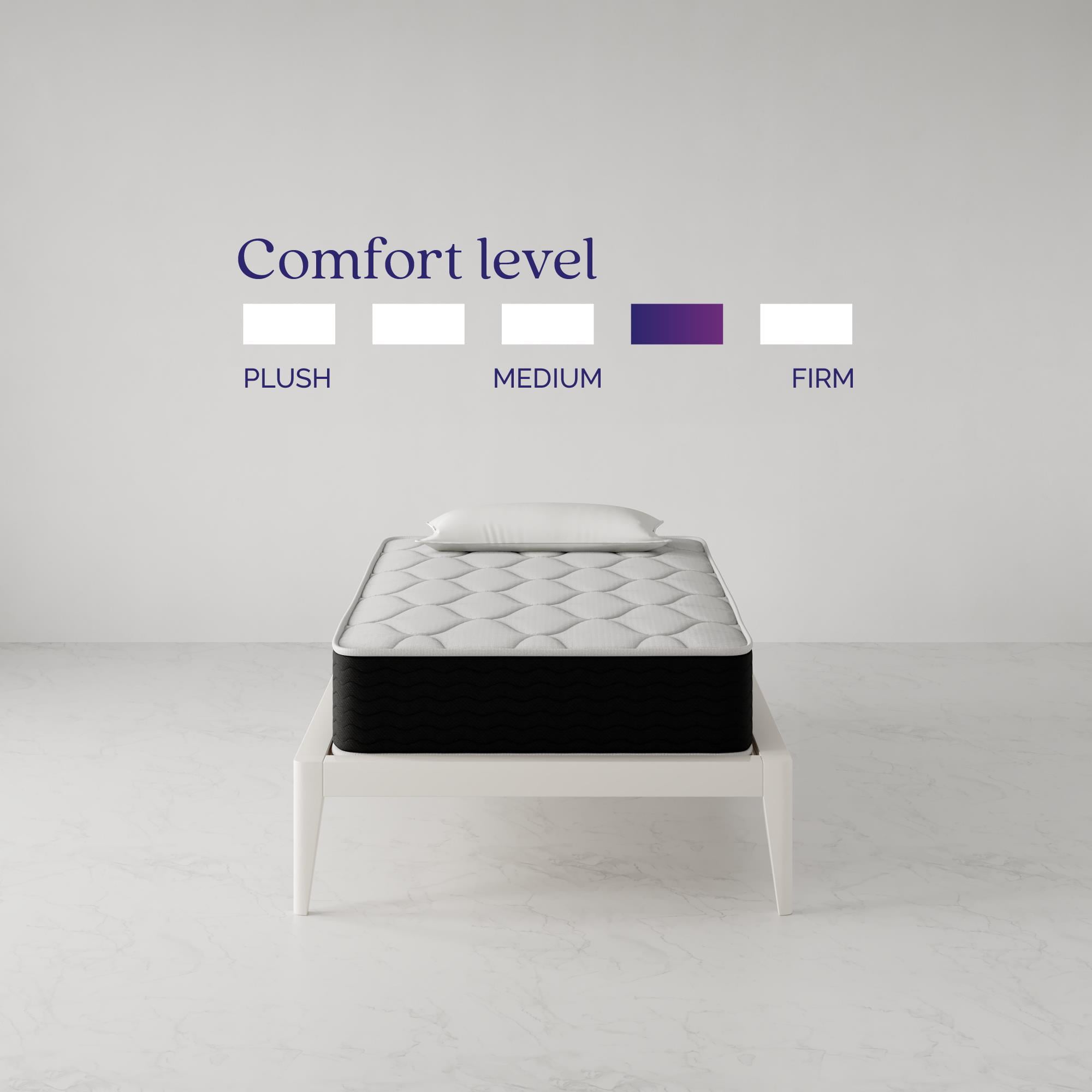 Sleep Dream 10 Independently Encased Coil Hybrid Mattress. Twin