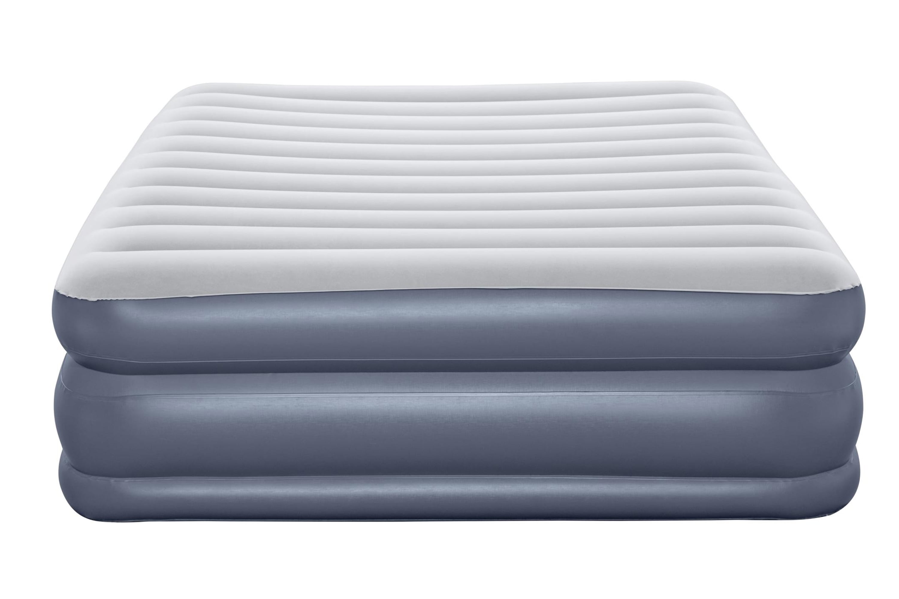 Trail Tritech QuadComfort 18in Air Mattress Antimicrobial Coating with Built-in AC Pump. Queen