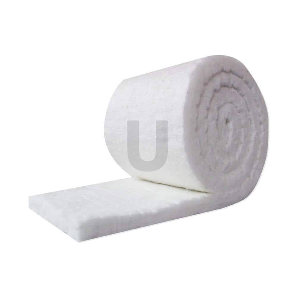 UniTherm Ceramic Fiber Insulation Blanket Roll, 8#Density, 2300 F, 0.5