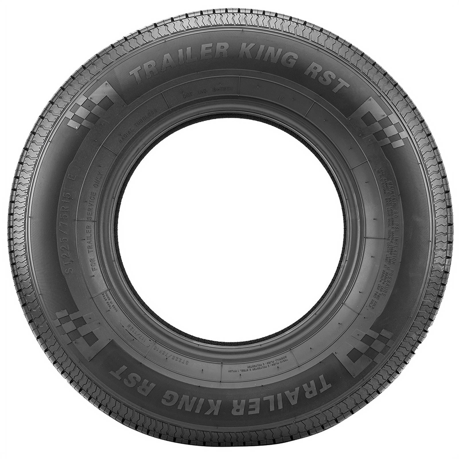 King RST ST225/75R15 117/112M E Trailer Tire