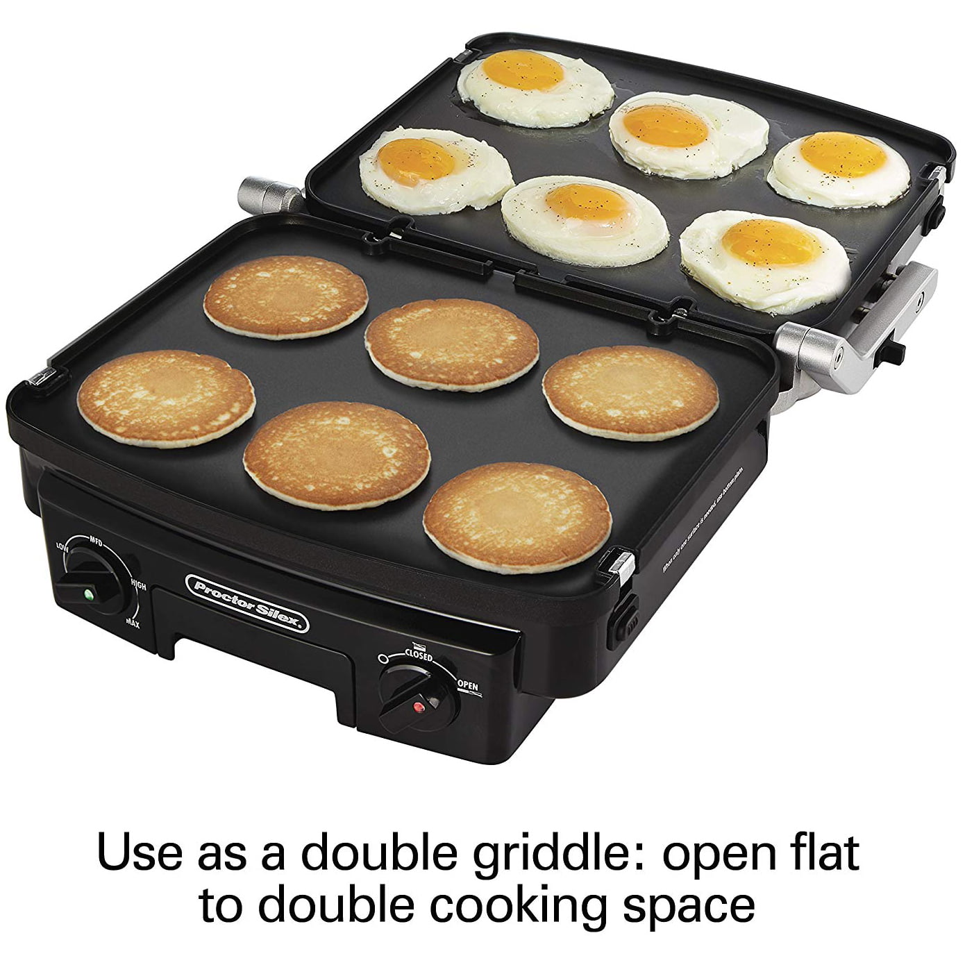 Silex Contact Grill with Reversible Grids