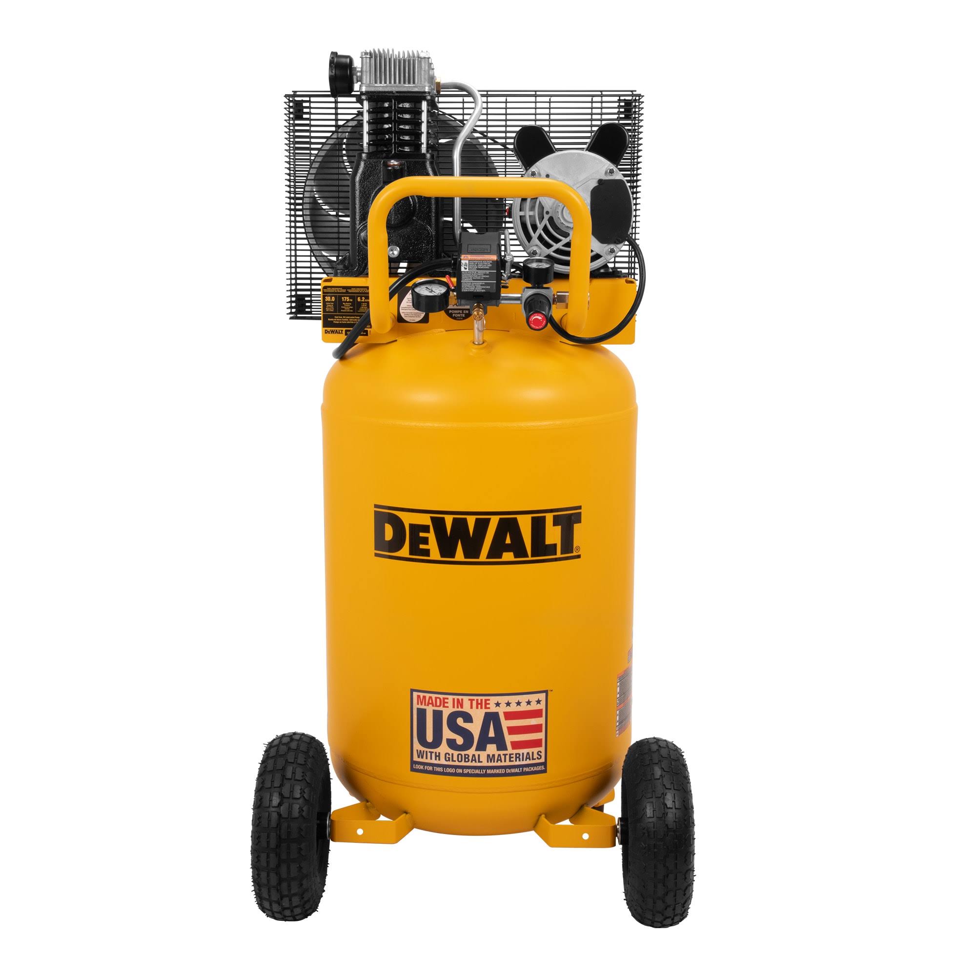 DeWalt 30-Gallons Portable 175 PSI Vertical Air Compressor | DXCM303-Instock