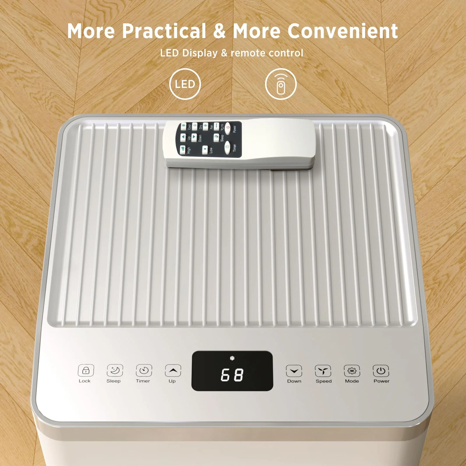 ZAFRO 8.000 BTU Portable Air Conditioners Cool Up to 350 Sq.Ft