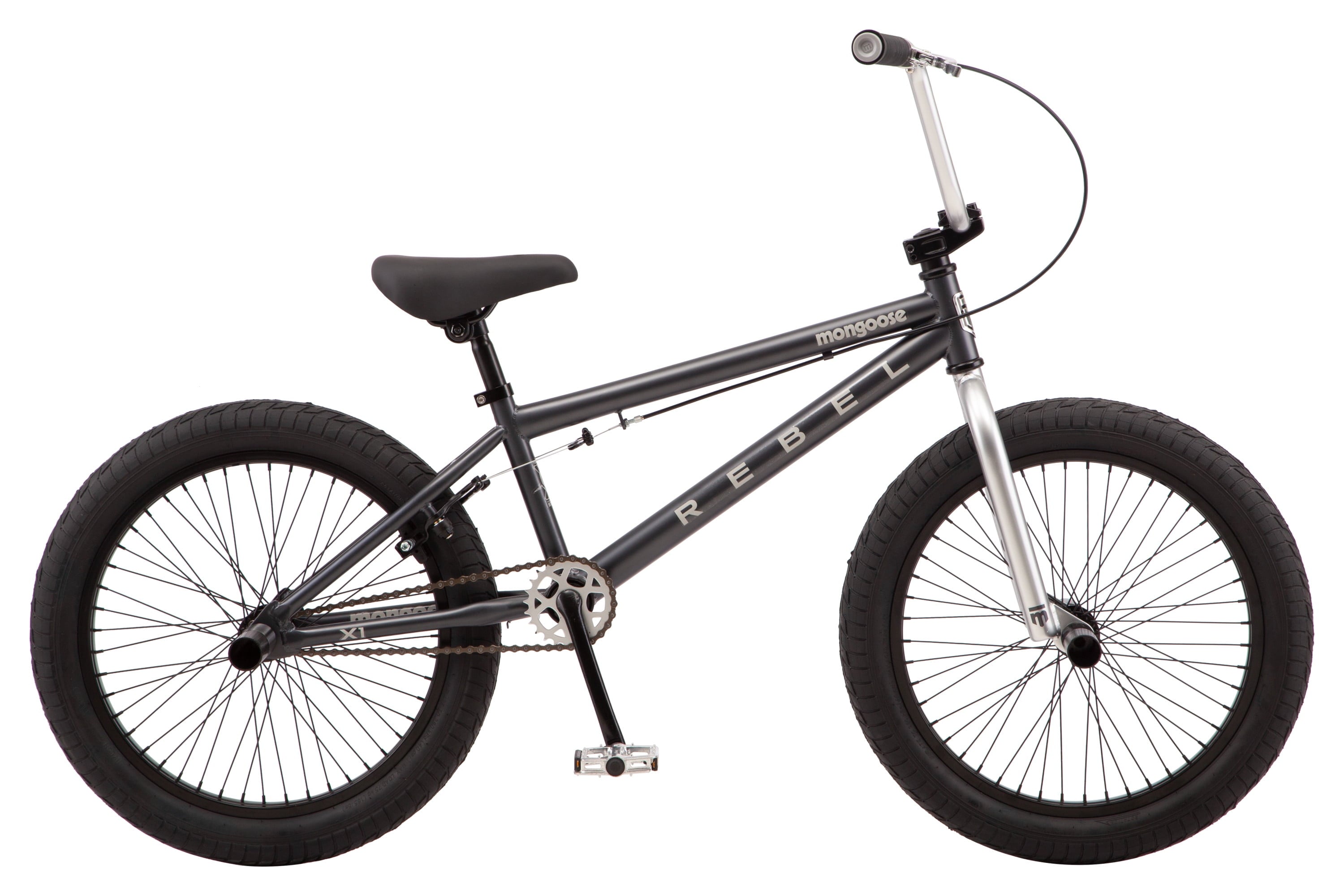 Rebel X1 BMX Bike. 20in. Wheels. Boys/Girls. Gray