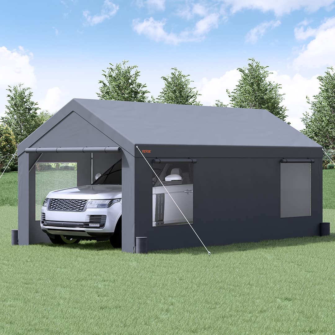 VEVOR Carport 10x20ft. Car Canopy Portable Garage