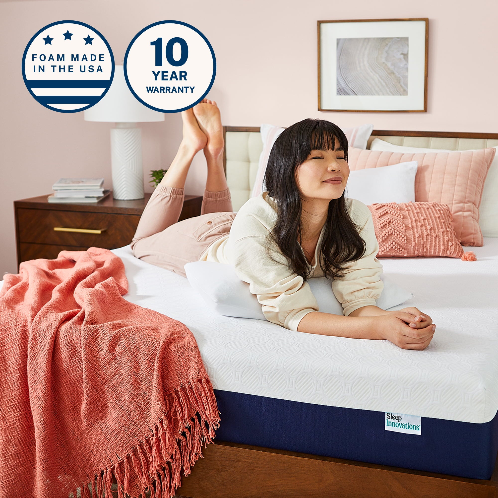 Innovations Shiloh 12 Memory Foam Mattress. Queen. Medium Firm