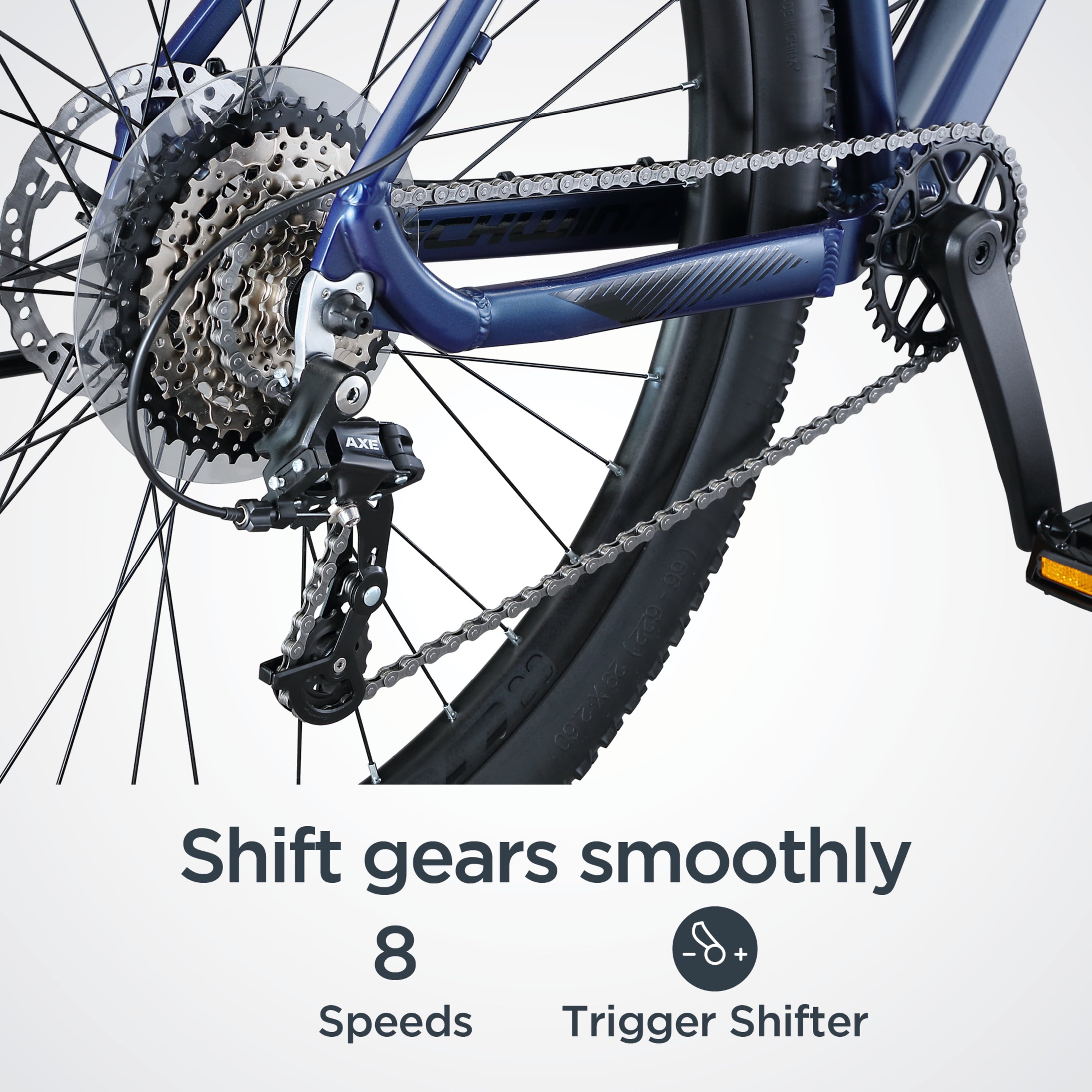 29-in. Axum DP Mens Mountain Bike. Blue. 19-in. Frame