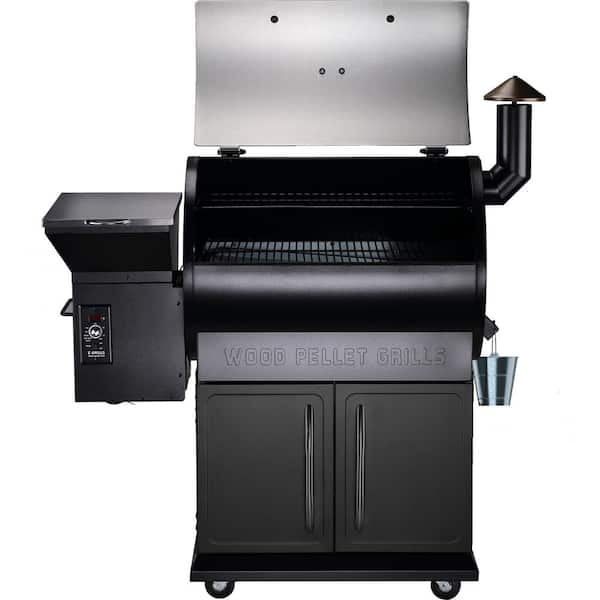 694 sq. in. Pellet Grill and Smoker. Stainless Steel