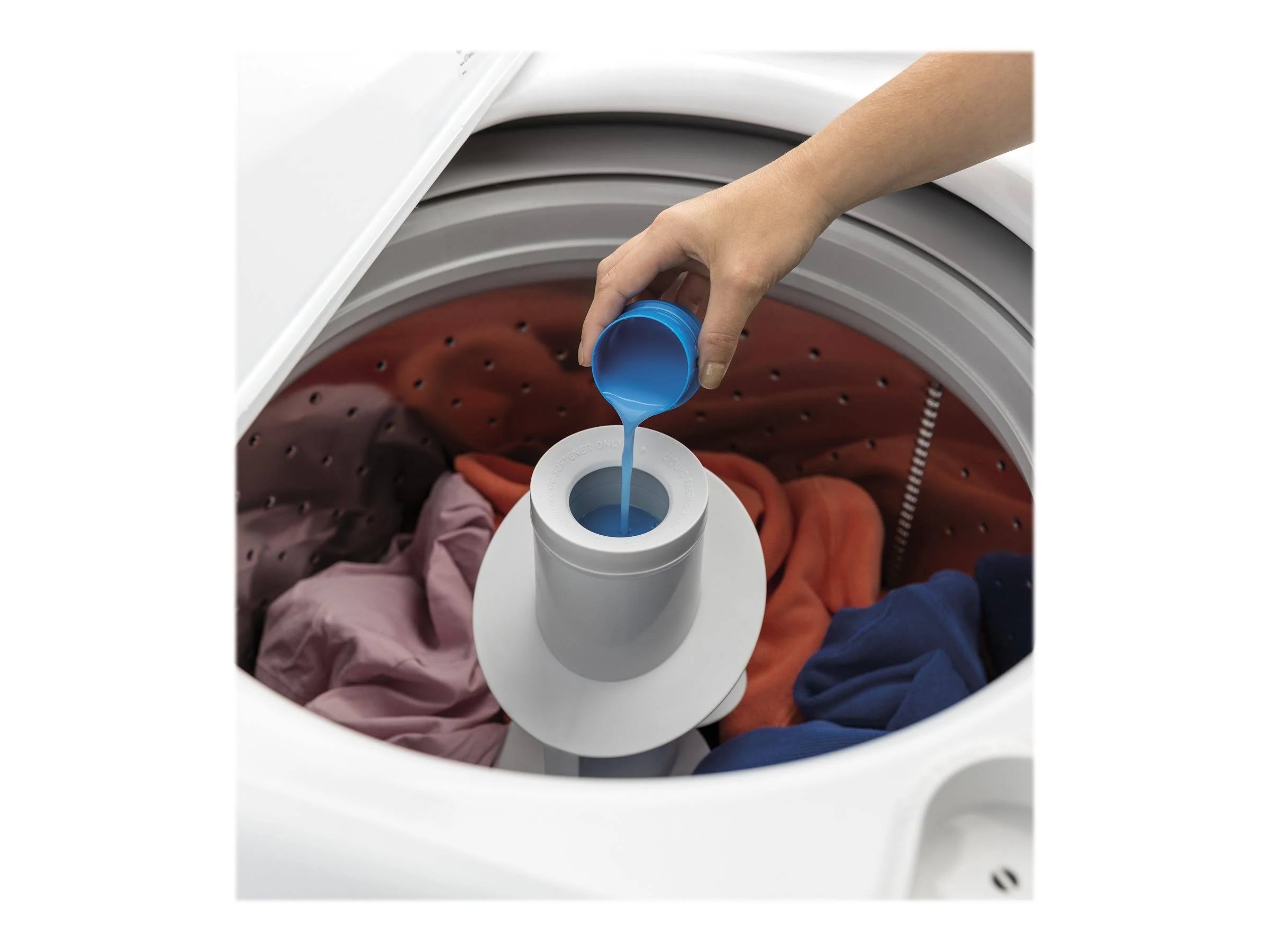 GE GTW465ASNWW 4.5 Cu. ft. White Top Load Washer - MadeInUSA