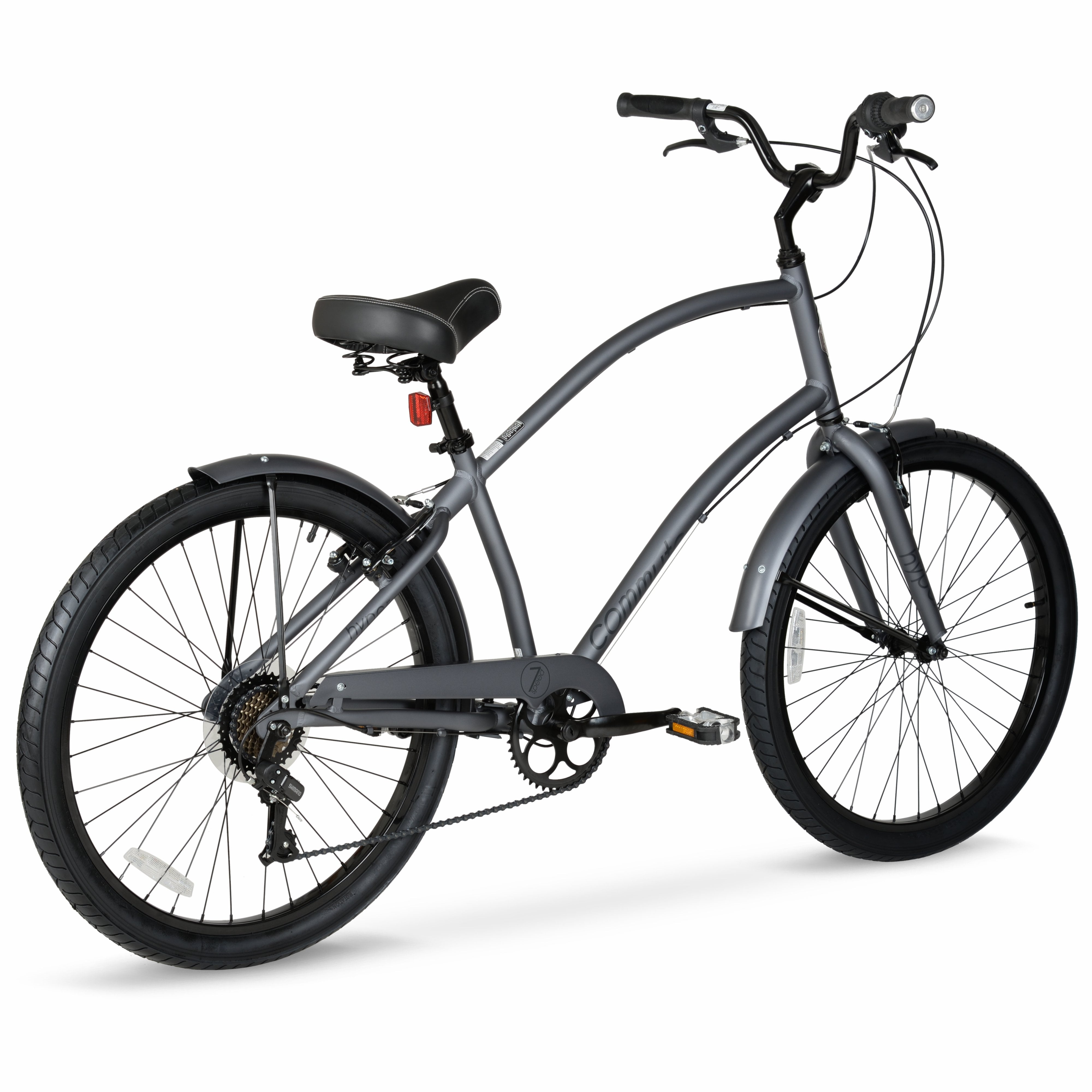 Bicycle Men's Cruiser 26 Commuter Bike. Gray