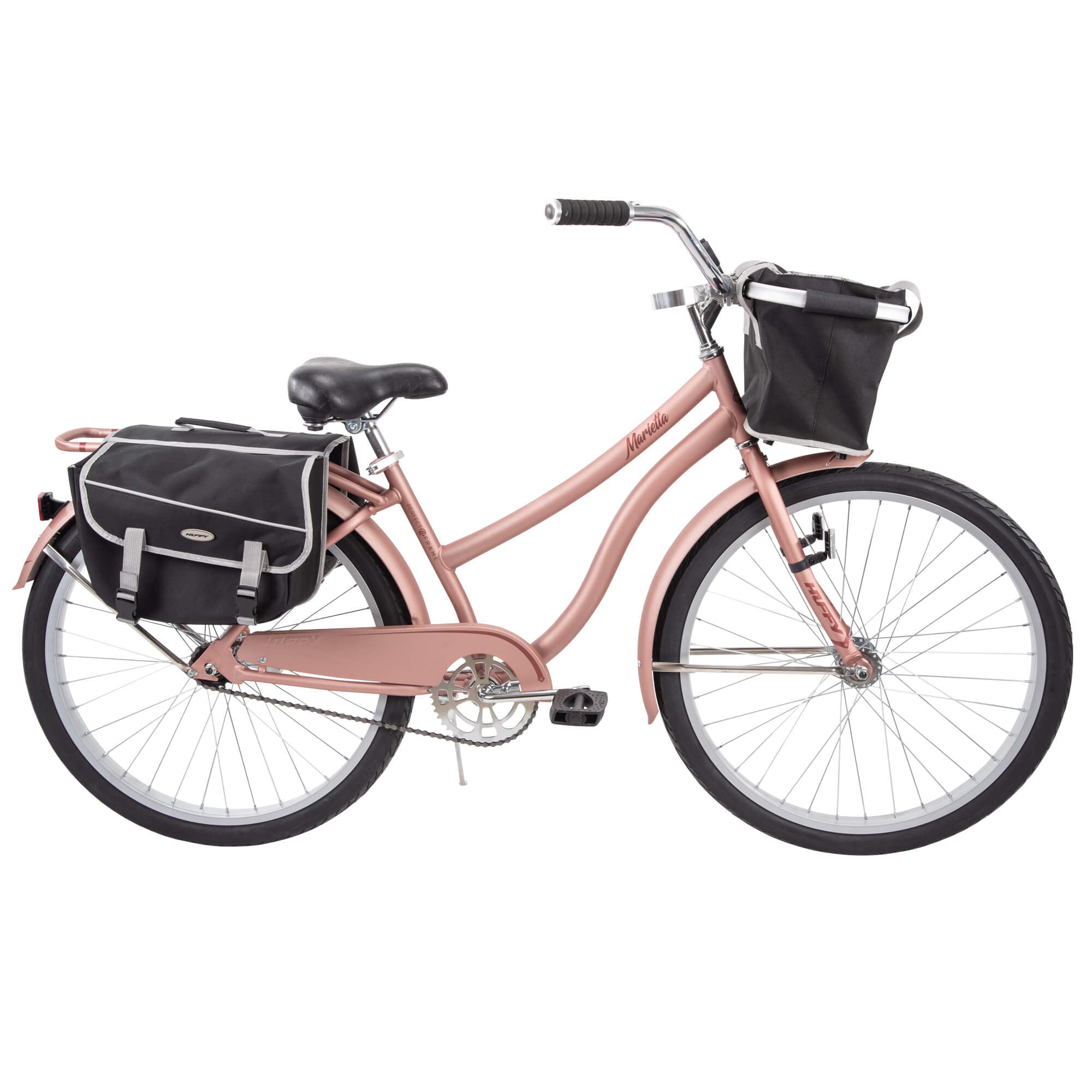 26 Marietta Womens Comfort Cruiser Bike. Rose Gold