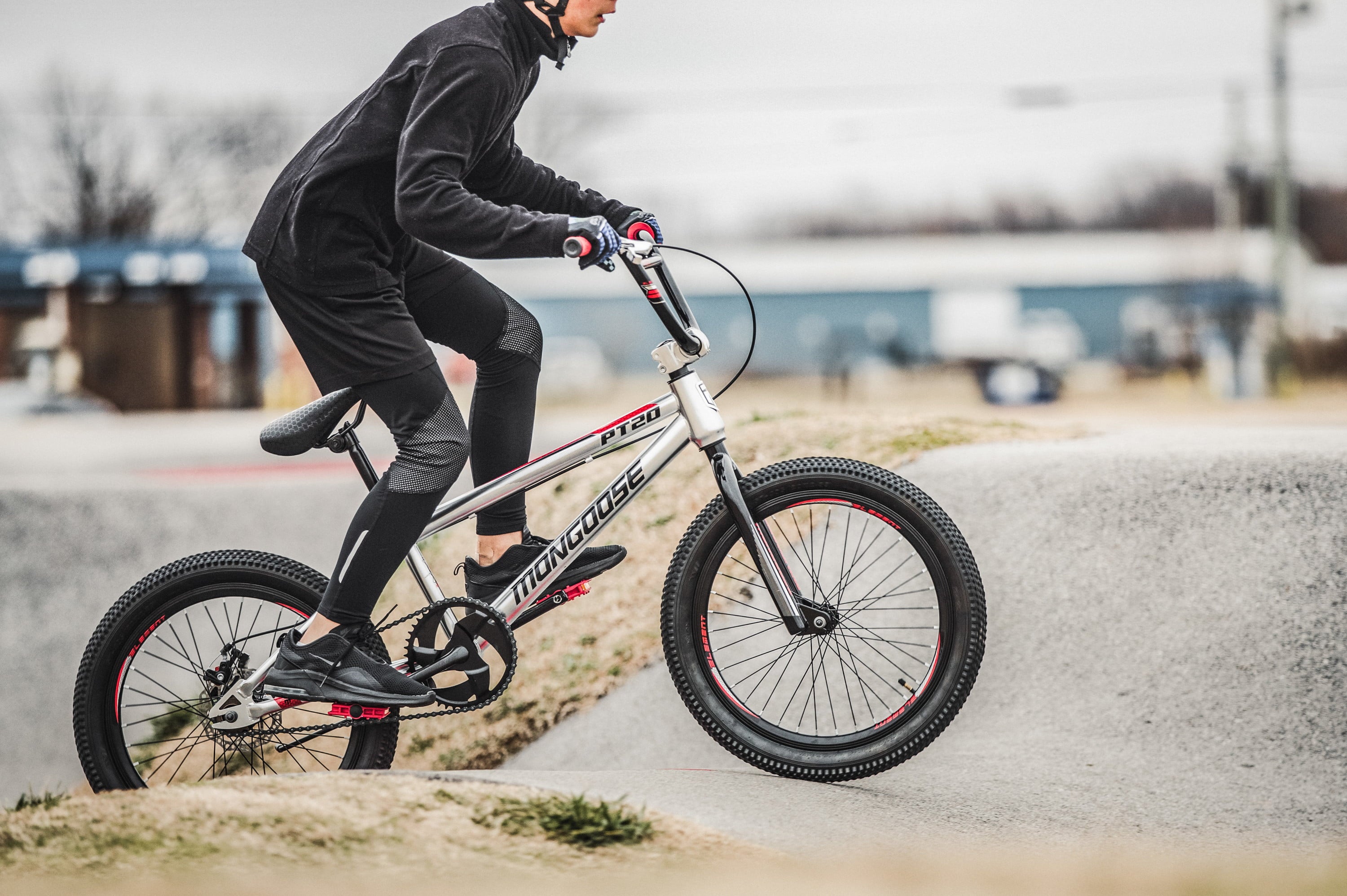 PT20 BMX 20 in. Kids Bike. Single Speed. Boys. Silver / Black