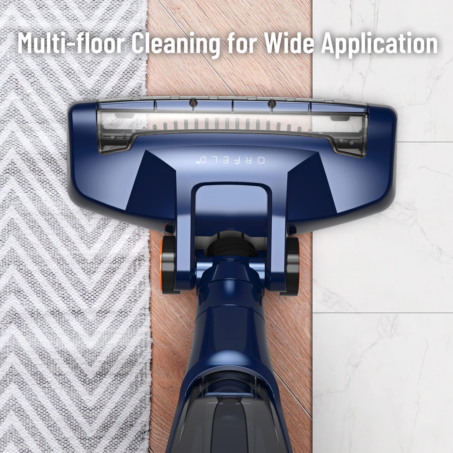 Cordless Vacuum. ORFELD Stick Vacuum Cleaner 4 in 1 Lightweight