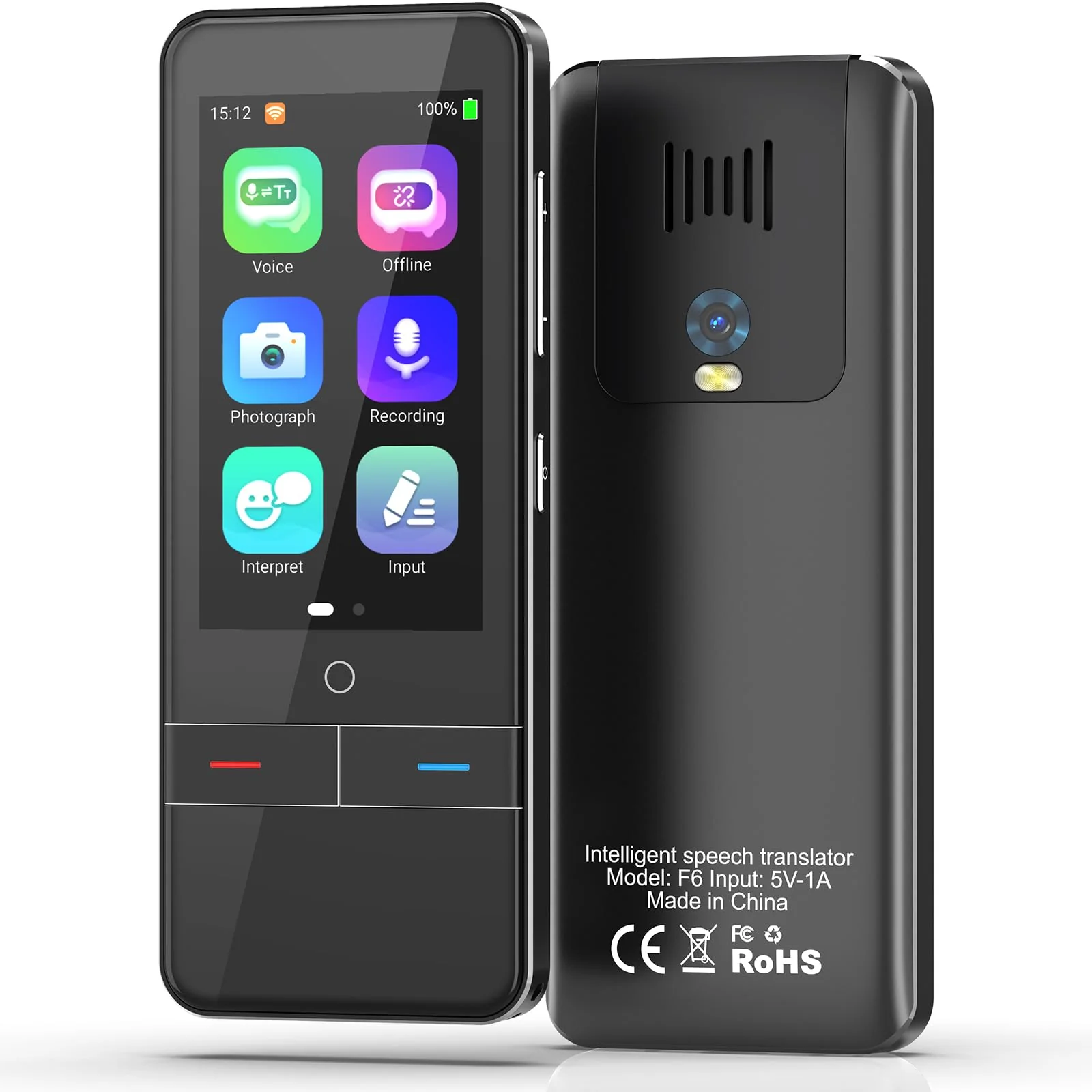 RUISJ Language Translator Device. Real-Time Translator