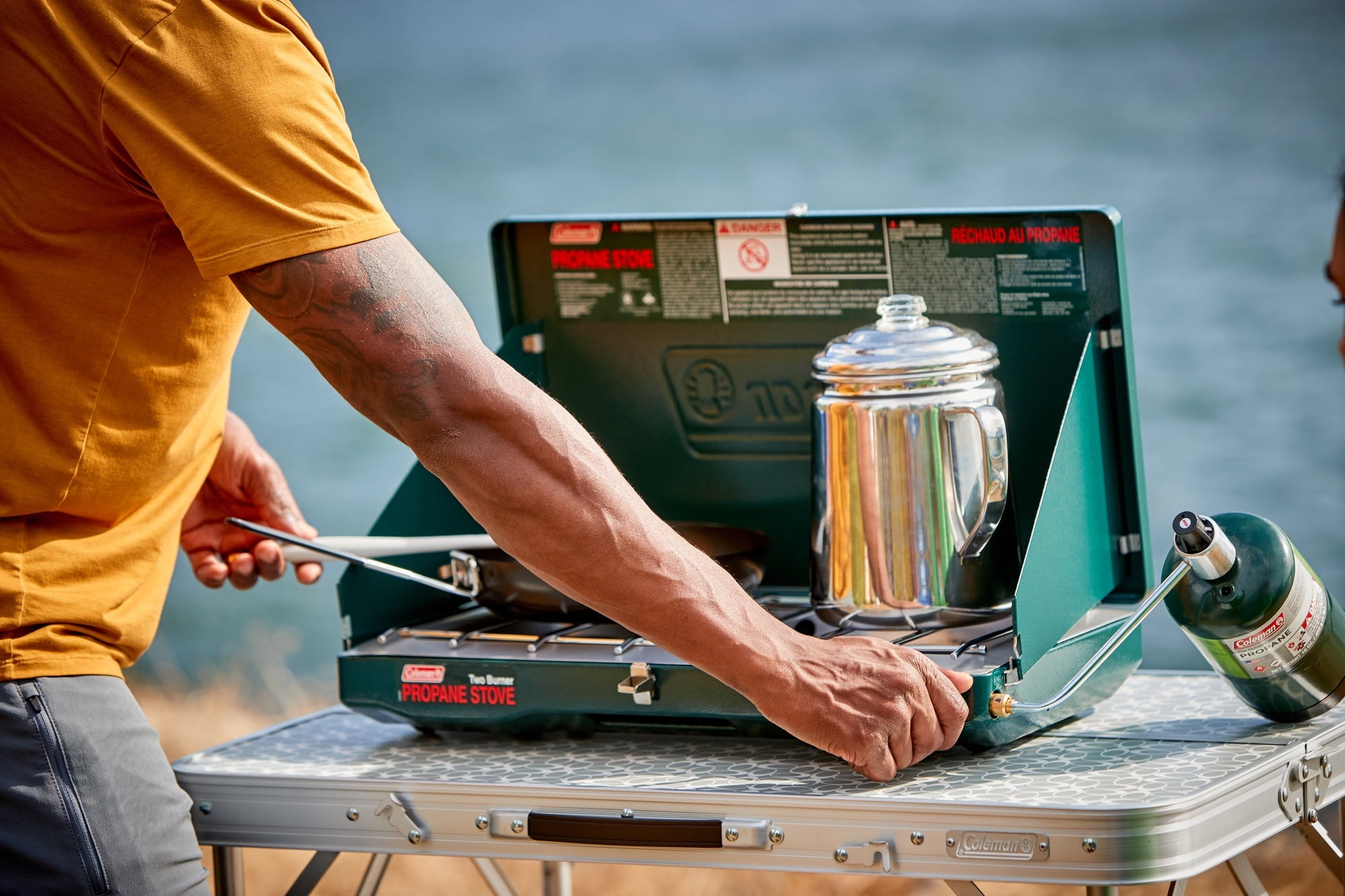 Matchlight 10.000 BTU 2-Burner Propane Stove