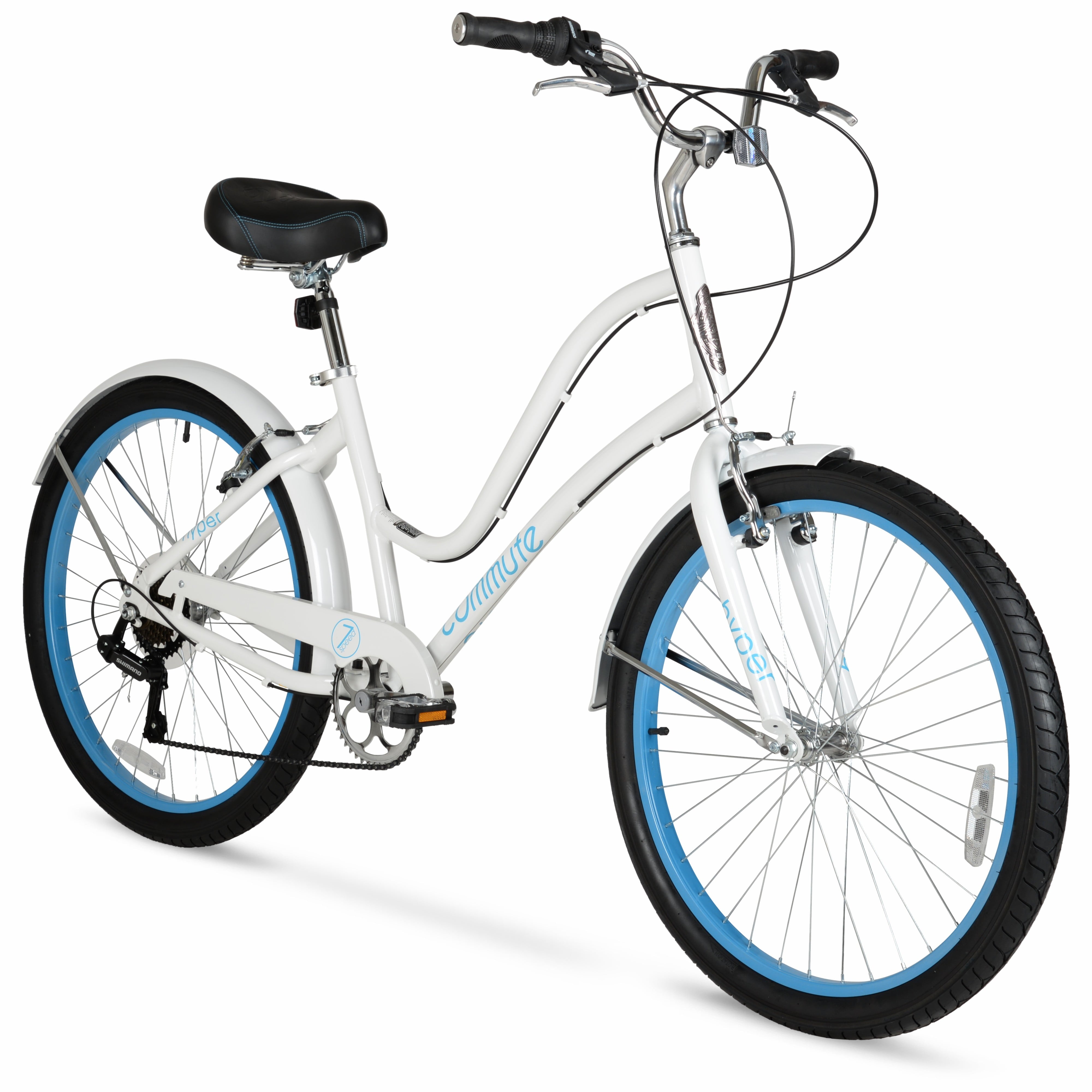 Bicycle Women's 26 In. Commuter Bike. White