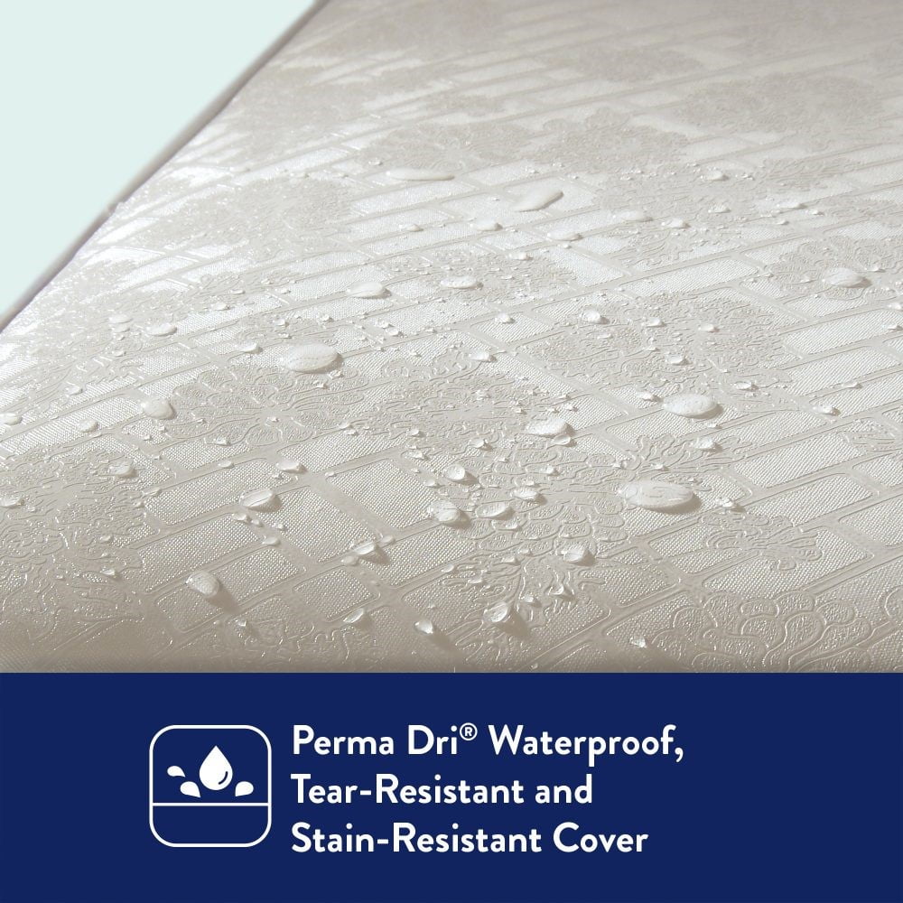 Pediatric 800 Extra Firm Ultra Deluxe. 80 Coil Crib and Toddler Mattress. White