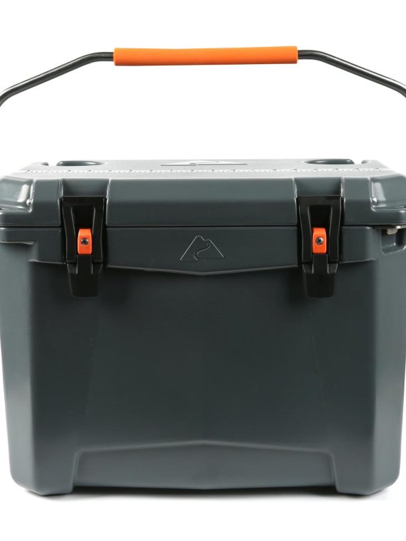 Ozark Trail 26 Quart High Performance Roto-Molded Cooler with MicrobanA . Gray