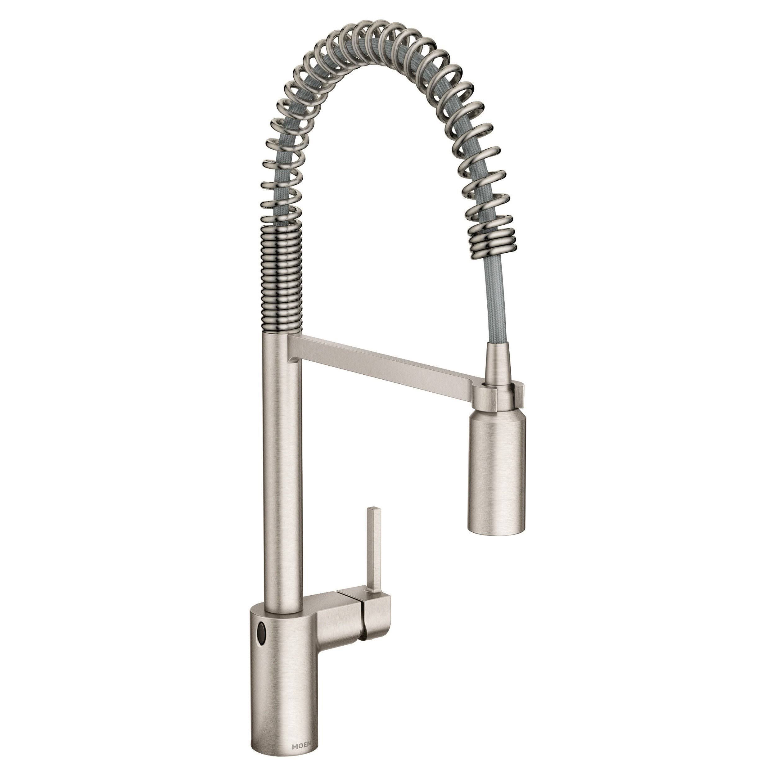Moen 5923EWSRS Align Spot Resist Stainless One-Handle Pulldown Kitchen Faucet
