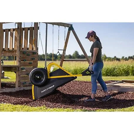 Gorilla Carts 10 Cu. ft. Evolution Poly Yard Cart - MadeInUSA