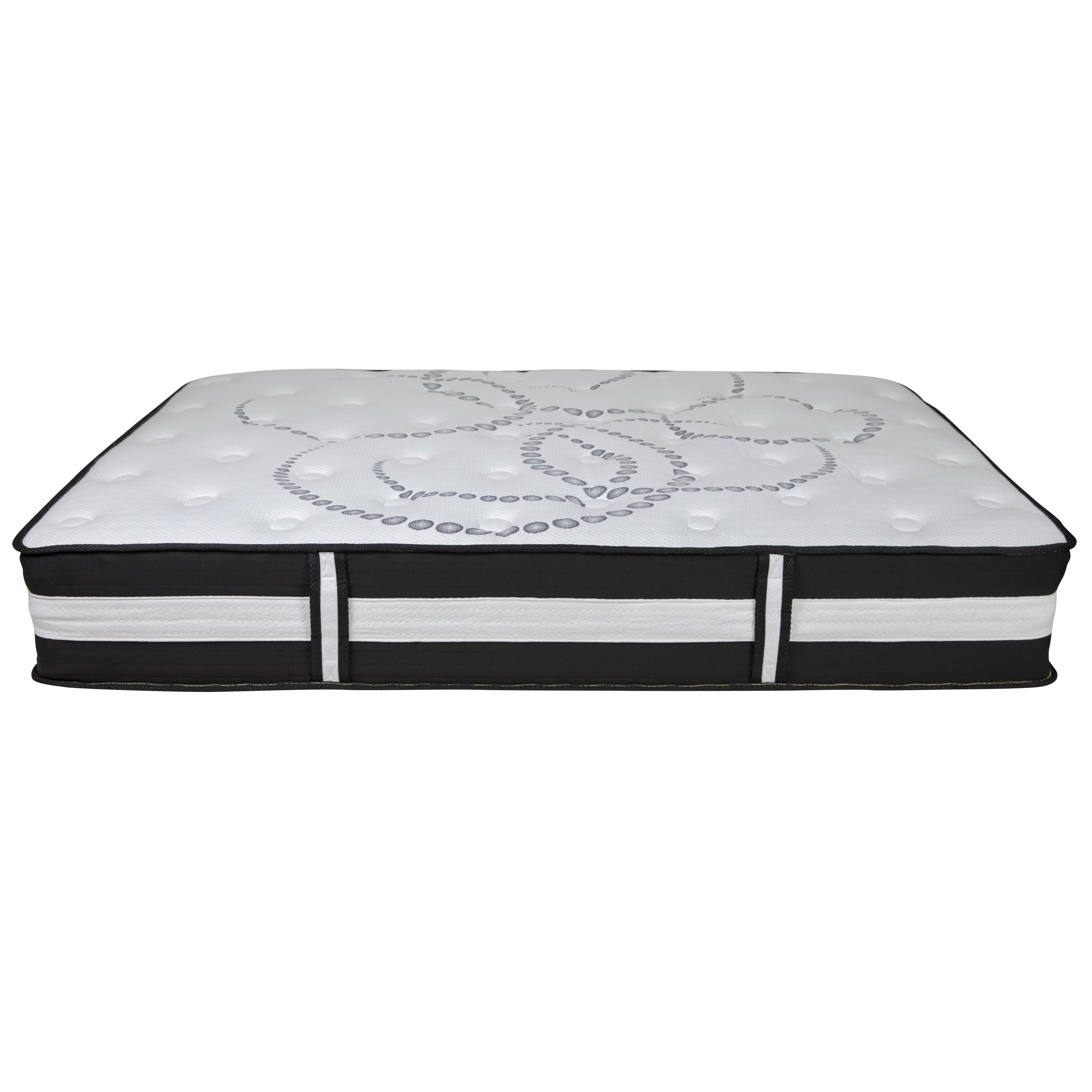'+ Oliver 12 Hybrid Pocket Spring Mattress In A Box. Full