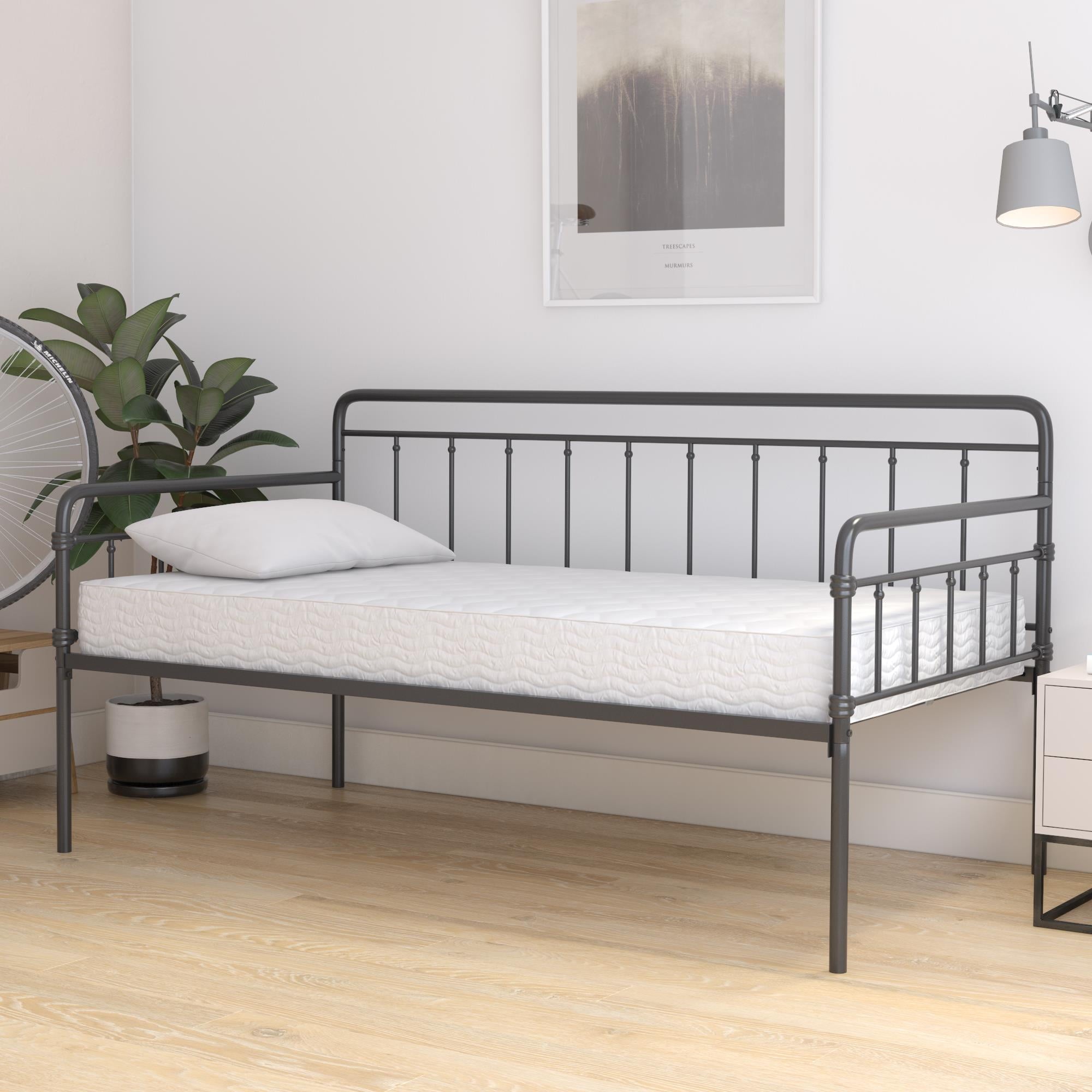 Sleep 6 Inch Thermobonded High Density Polyester Fill Mattress. Twin Size