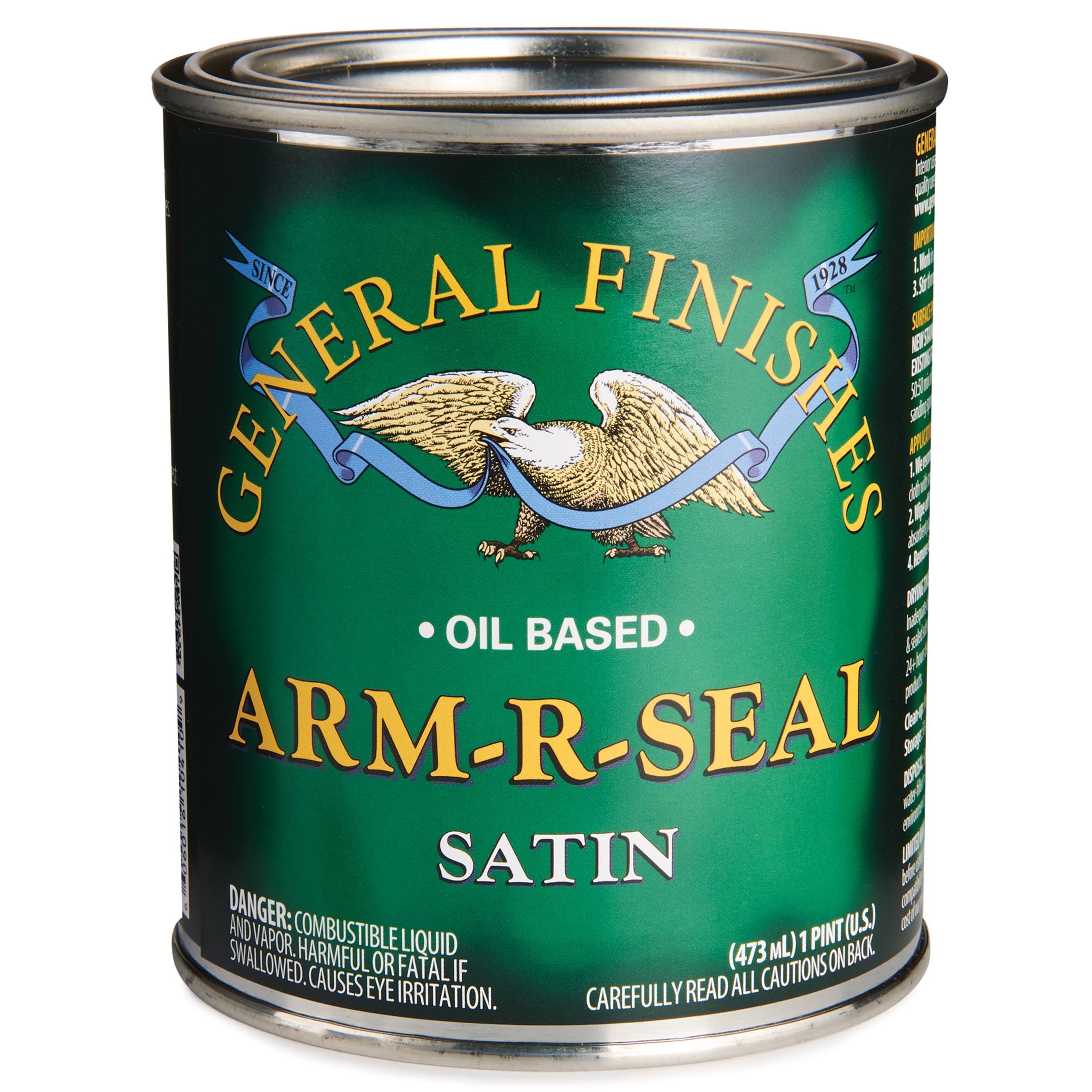 General Finishes Arm-R-Seal Satin Pint