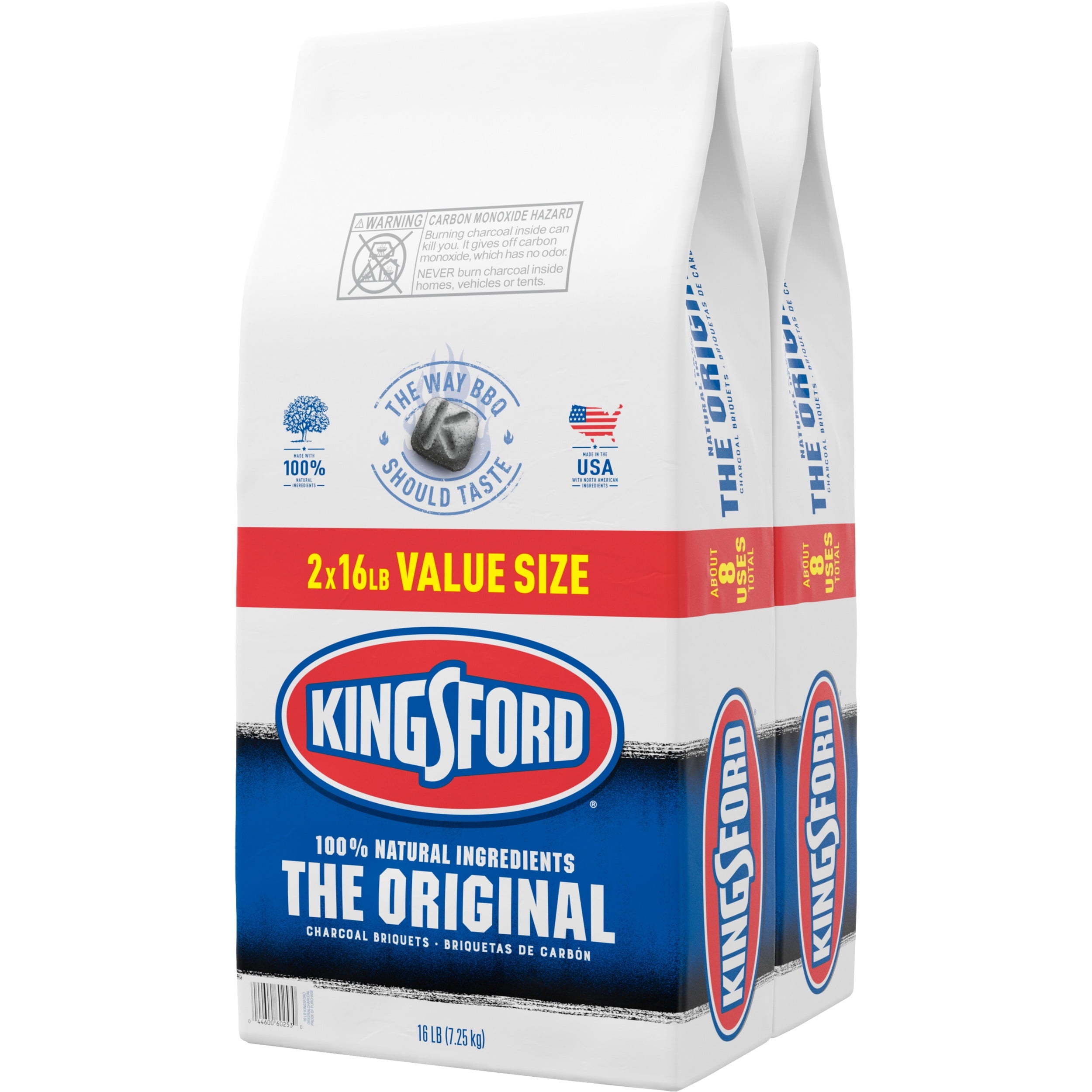 Original Charcoal Briquettes. 16 lb (2 pack)