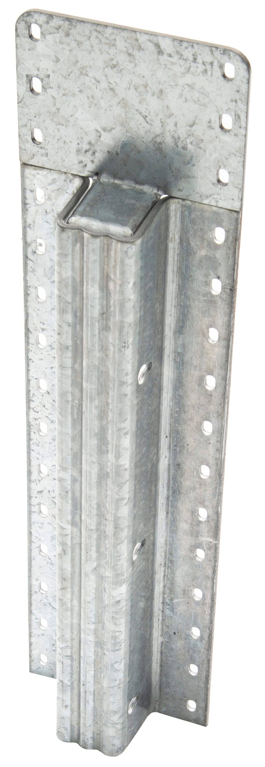 Lifetime Steel Post - 7'6 Galvanized Post with Clear Powdercoat Finish(7 ft. 6 in)