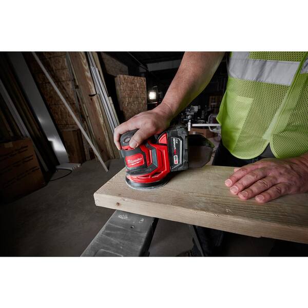M18 18V Lithium-Ion Cordless Drill Driver/Impact Driver Combo Kit W/Random Orbit Sander