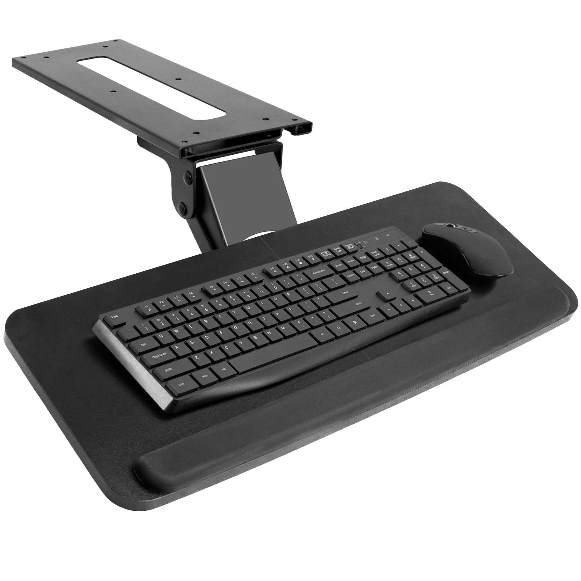 VIVO Adjustable Computer Keyboard & Mouse Platform Tray