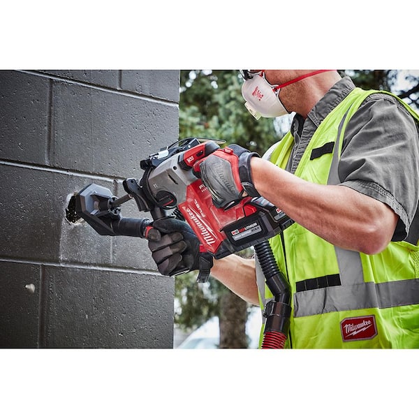 M18 FUEL 18V Lithium-Ion Brushless 1 in. Cordless SDS-Plus Rotary Hammer Kit with Two 6.0 Ah Batteries. Hard Case