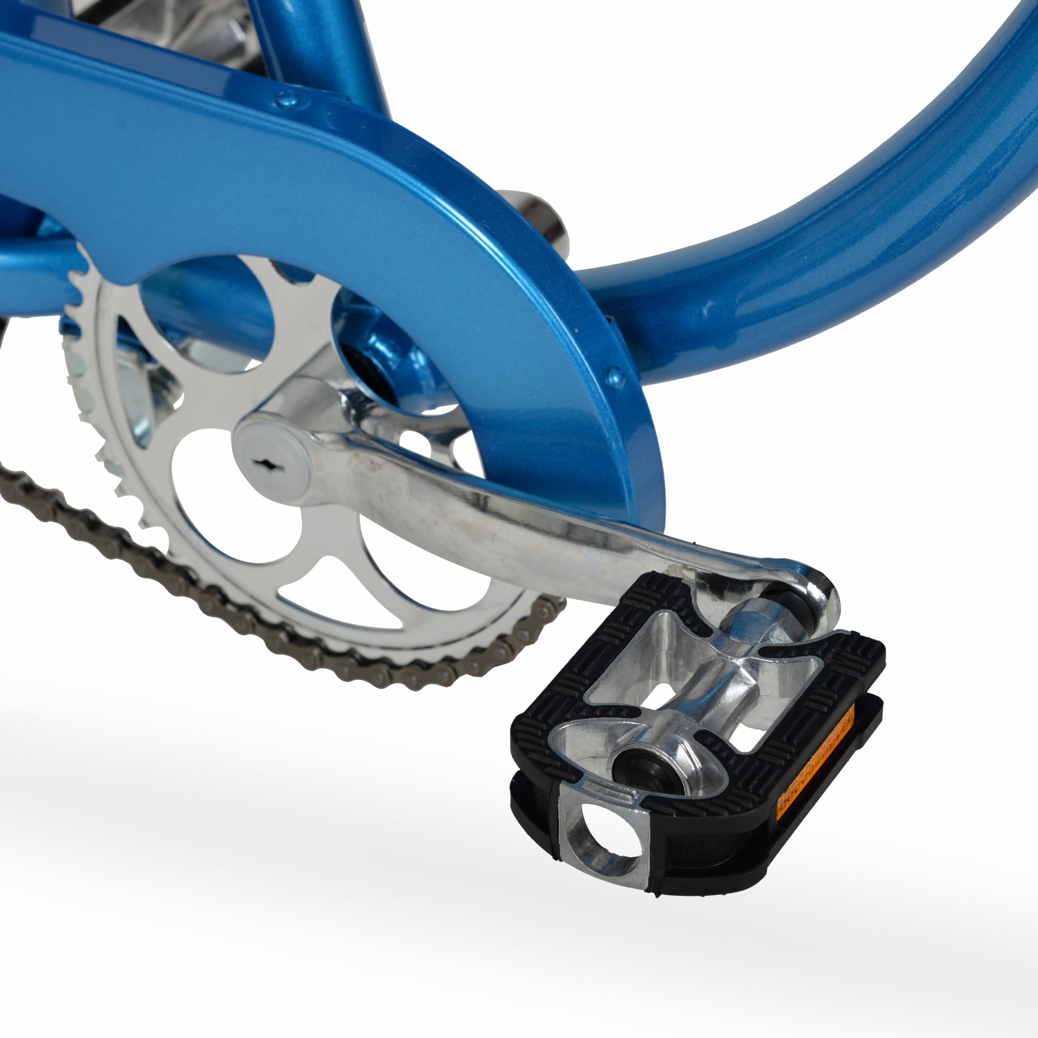 Bicycle Women's 26 In. Beach Cruiser. Metallic Blue