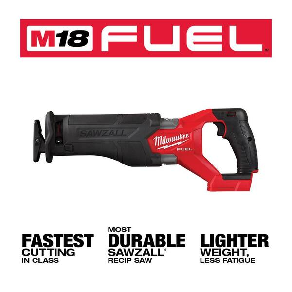 M18 FUEL GEN-2 18V Lithium-Ion Brushless Cordless SAWZALL Reciprocating Saw and 7-1/4 in Circular Saw (2-Tool)