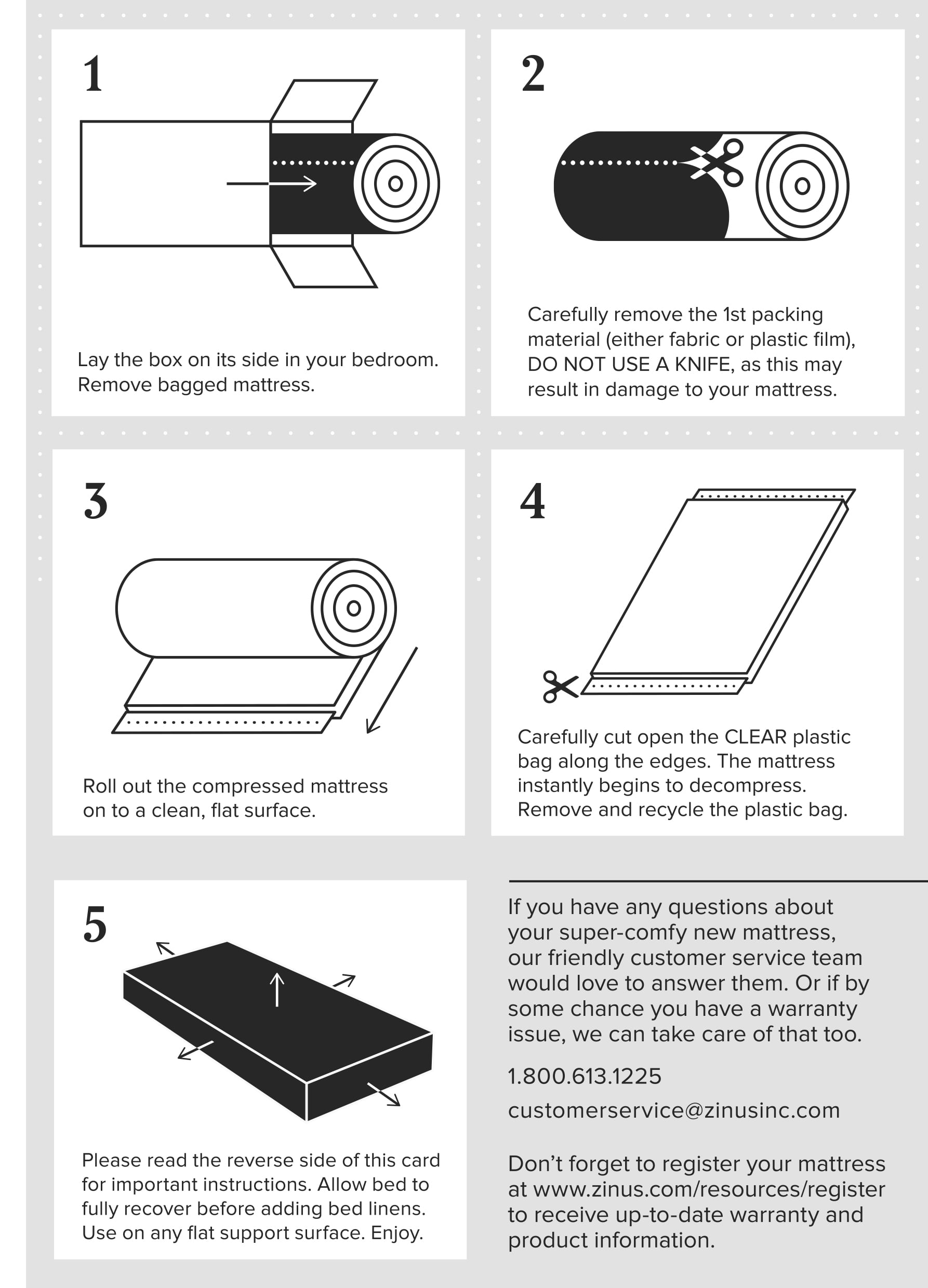 1 by Zinus Comfort 6 Innerspring Mattress. Twin