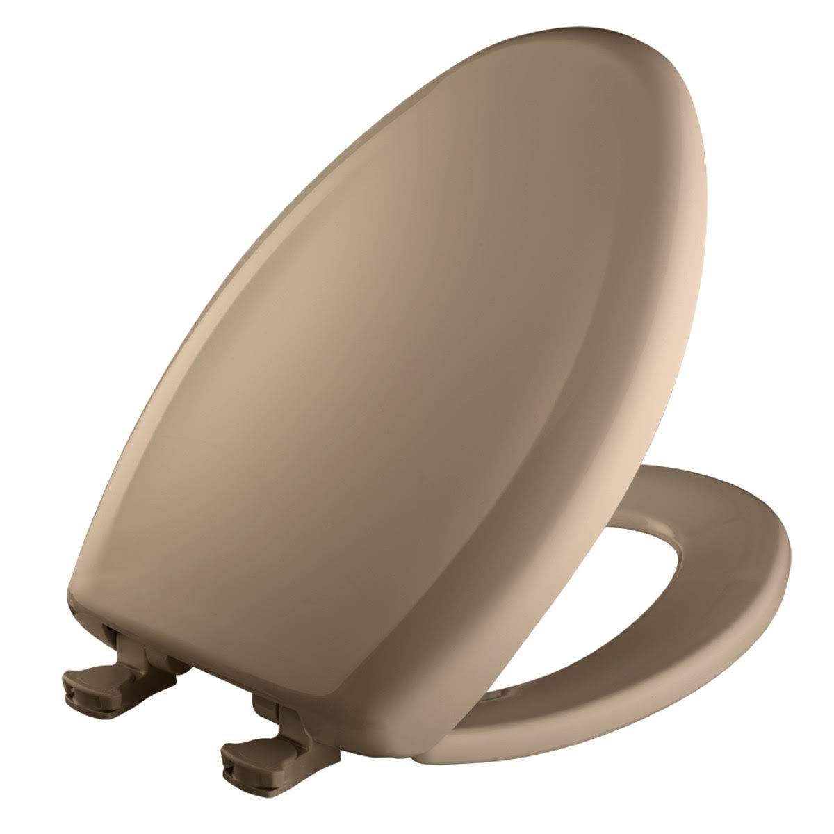 Bemis Slow Close STA-TITE Elongated Closed Front Toilet Seat in Mexican Sand