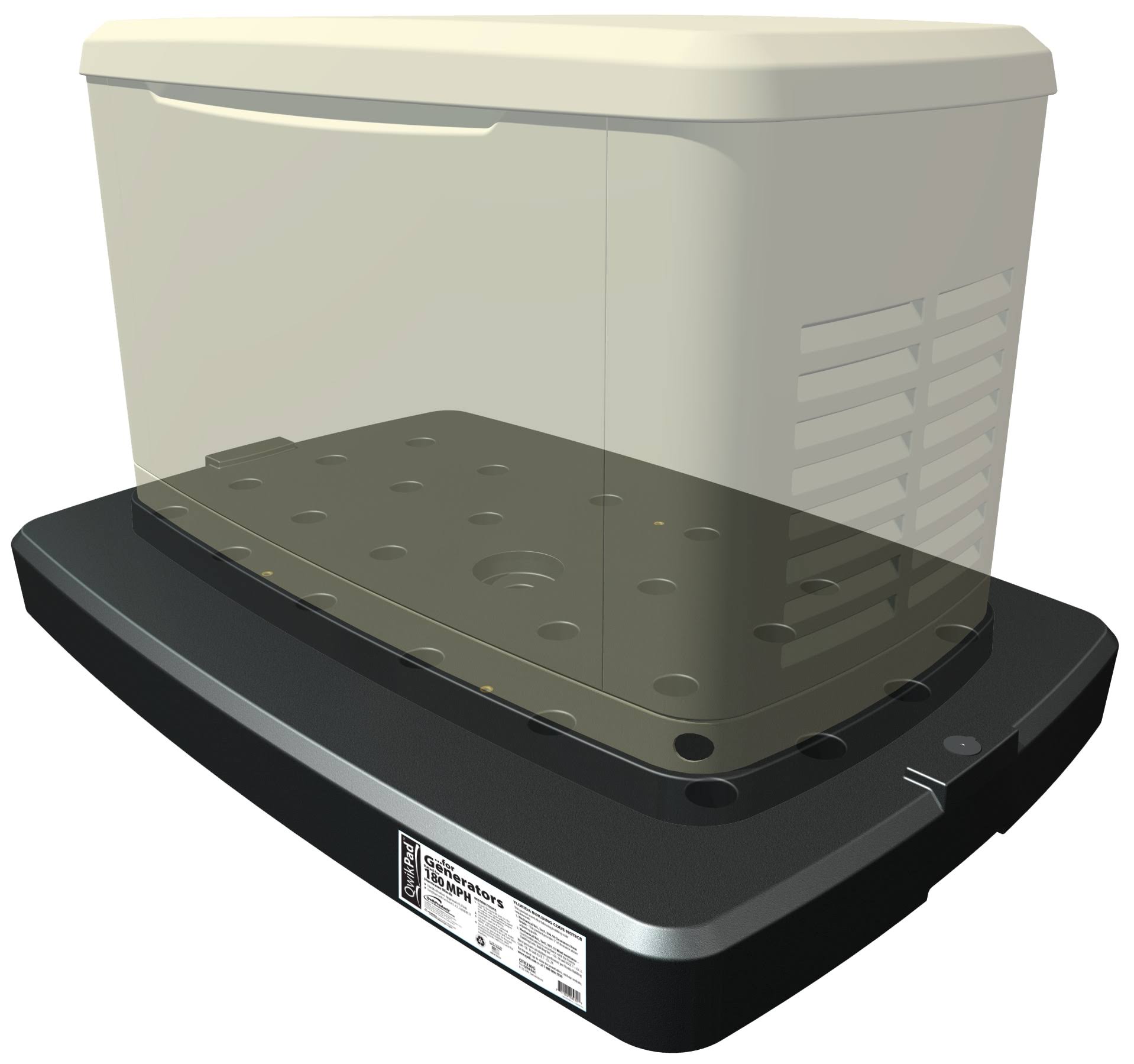 Qwikproducts QwikPad for Generators Generac/Honeywell Base Pad QT8230