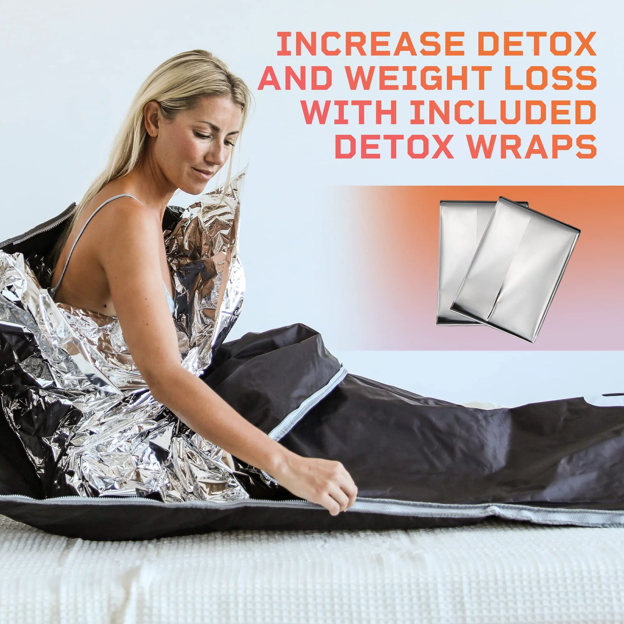 LifePro Sauna Blanket for Detoxification. Home Detox Calm Your Body