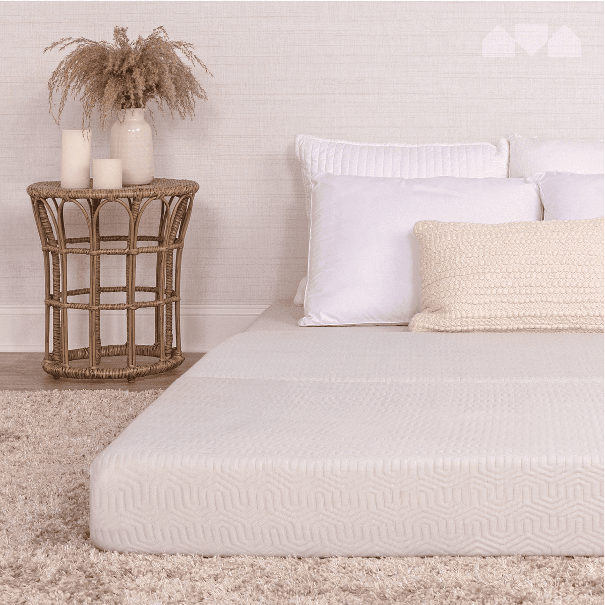 Tri Folding Memory Foam Mattress with Washable Cover Queen (78 inches x 58 inches x 6 inches)