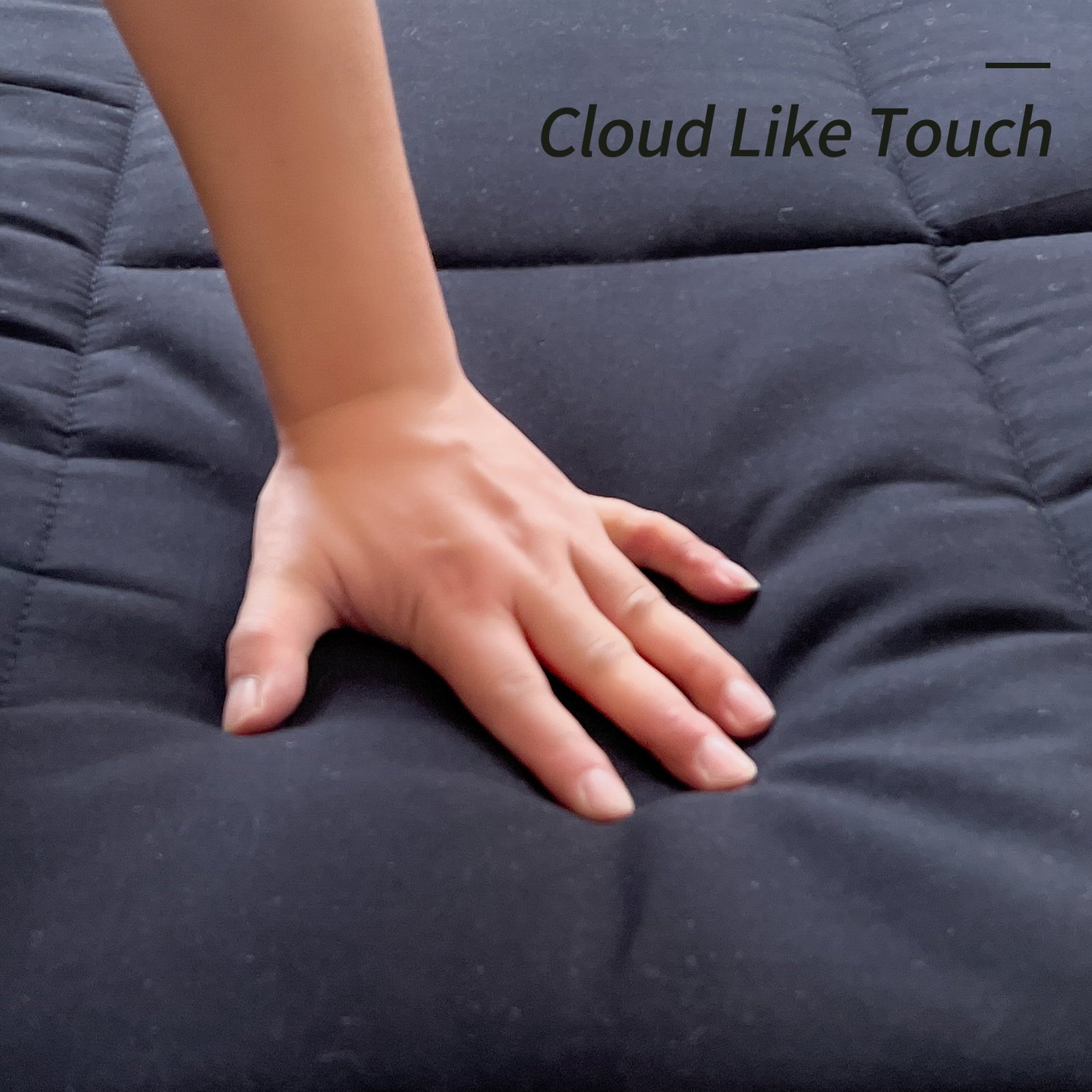 Mattress. Padded Japanese Floor Mattress Quilted Bed Mattress Topper. Extra Thick Folding Sleeping Pad with Bandage and Storage Bag. Twin Size