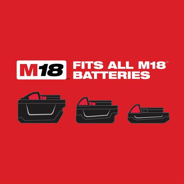 M18 FUEL 18V Lithium-Ion Brushless Cordless 1/2 in. and 3/8 in. Impact Wrench with Friction Ring Kit (2-Tool)