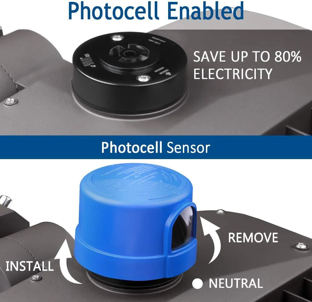 LEDMO LED Parking Lot Light 200W. Commercial Outdoor Area Lighting