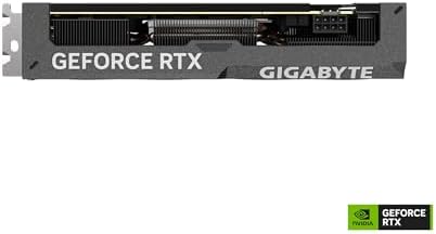 2025 GIGABYTE GeForce RTX 4060 Ti WINDFORCE OC 16G Graphics Card  2X WINDFORCE Fans  16GB 128-bit GDDR6  GV-N406TWF2OC-16GD Video Card