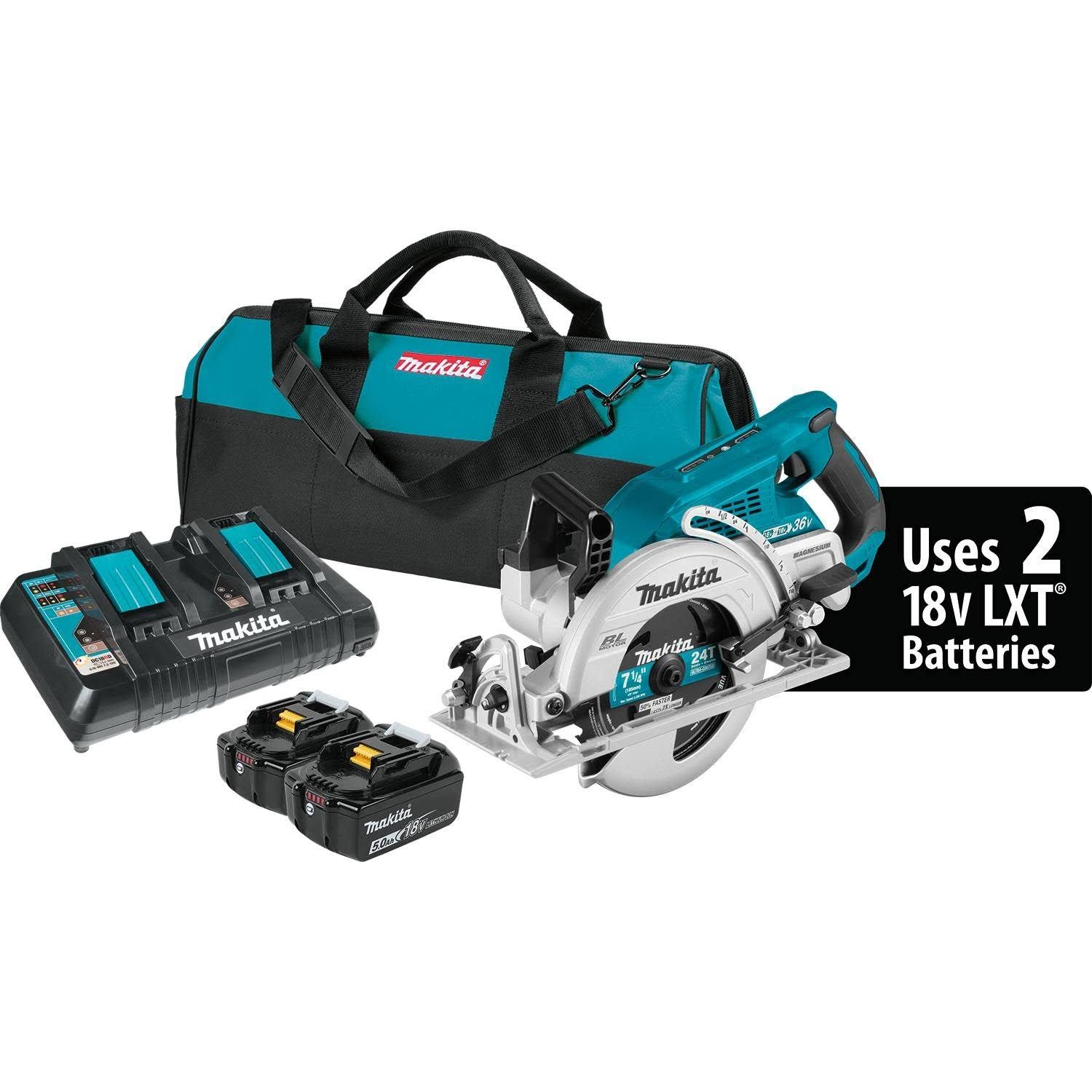 Makita X2 LXT Lithium Ion 71/4