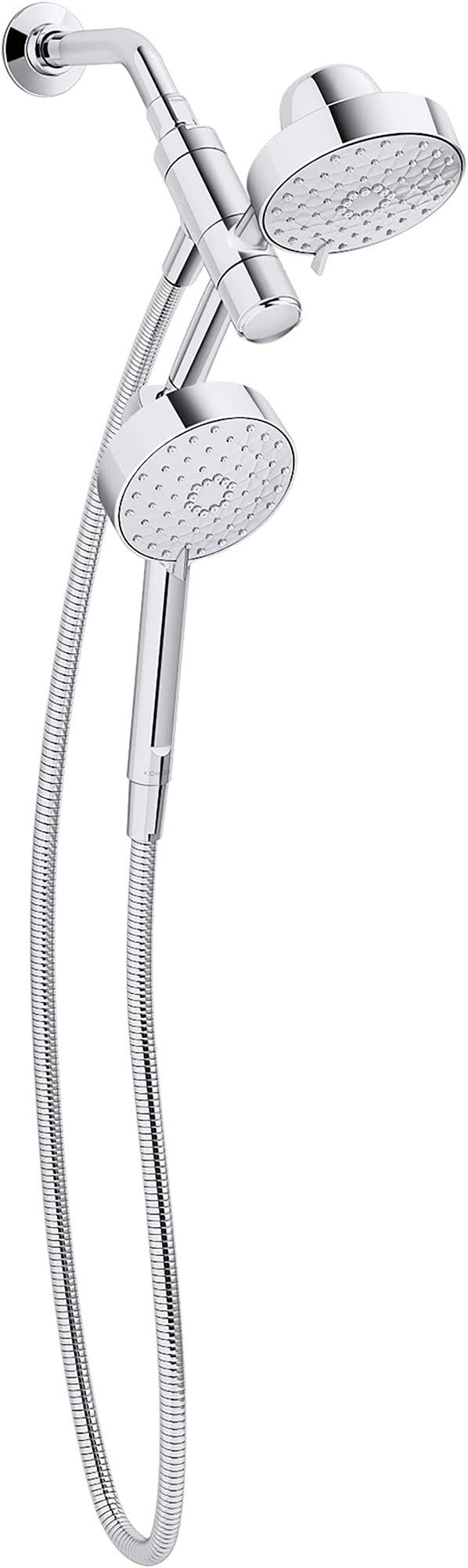 Kohler 23218-CP Awaken 2-in-1 Multifunction 2.5 GPM Shower Combo Kit Polished Chrome