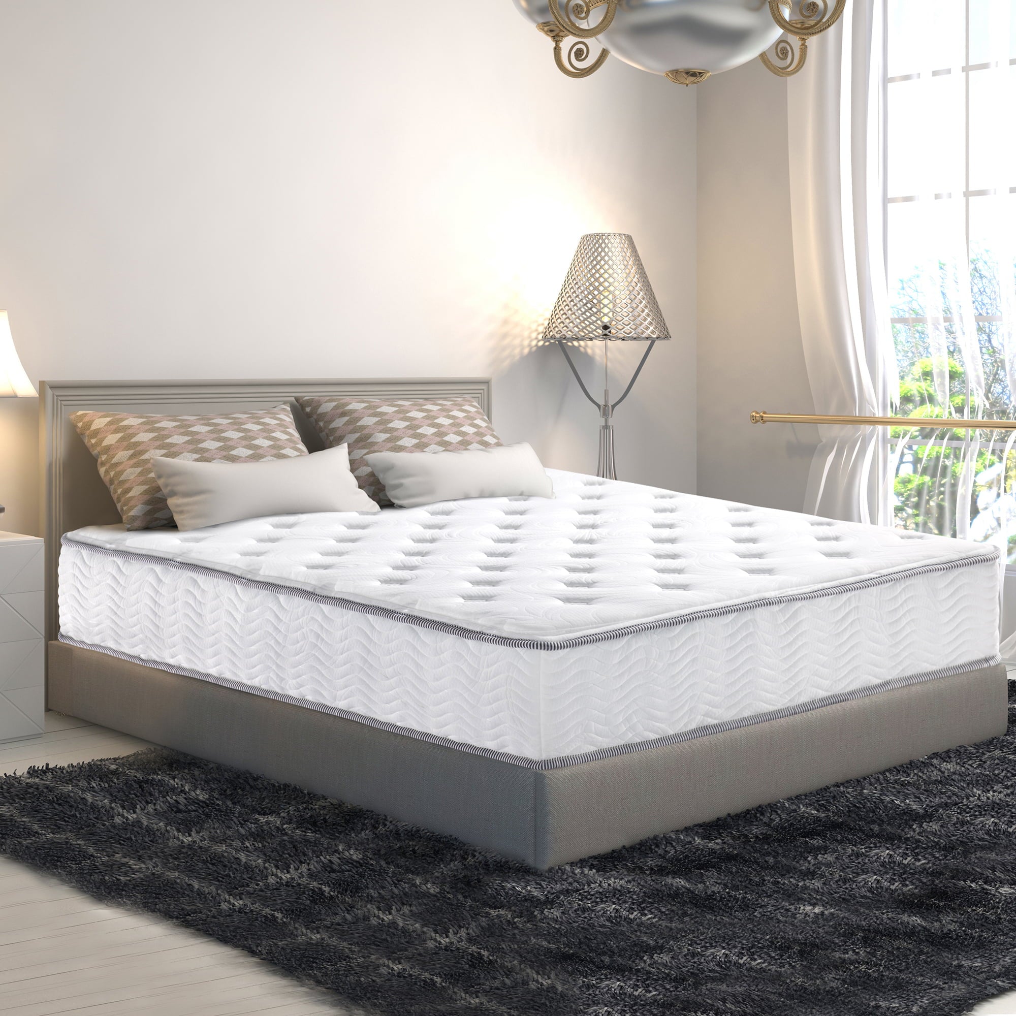 10 Inch Cool Sleeper Hybrid Mattress. Plush. Queen