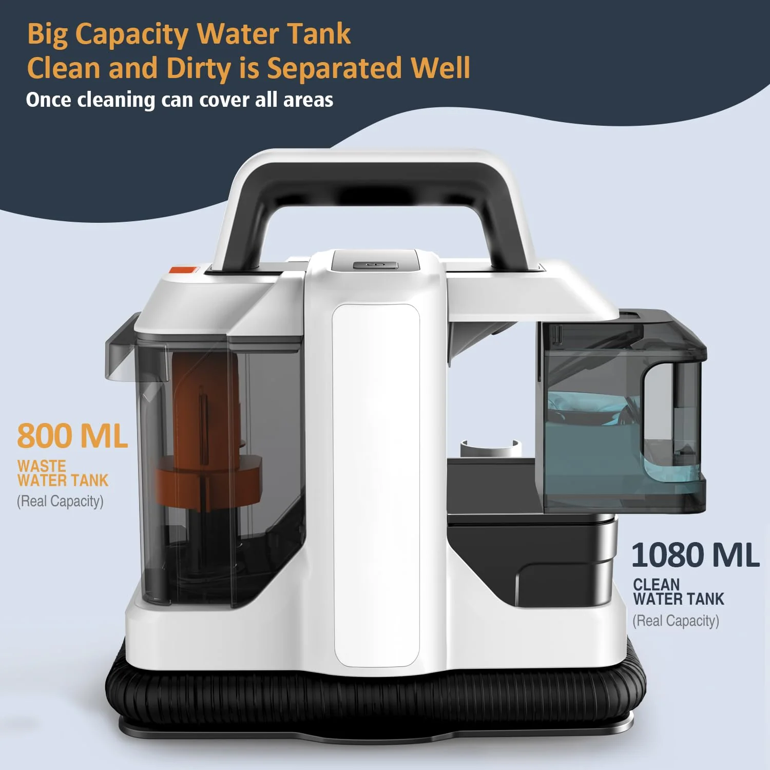 Ailltopd Portable Deep Stain Carpet Cleaner Machine